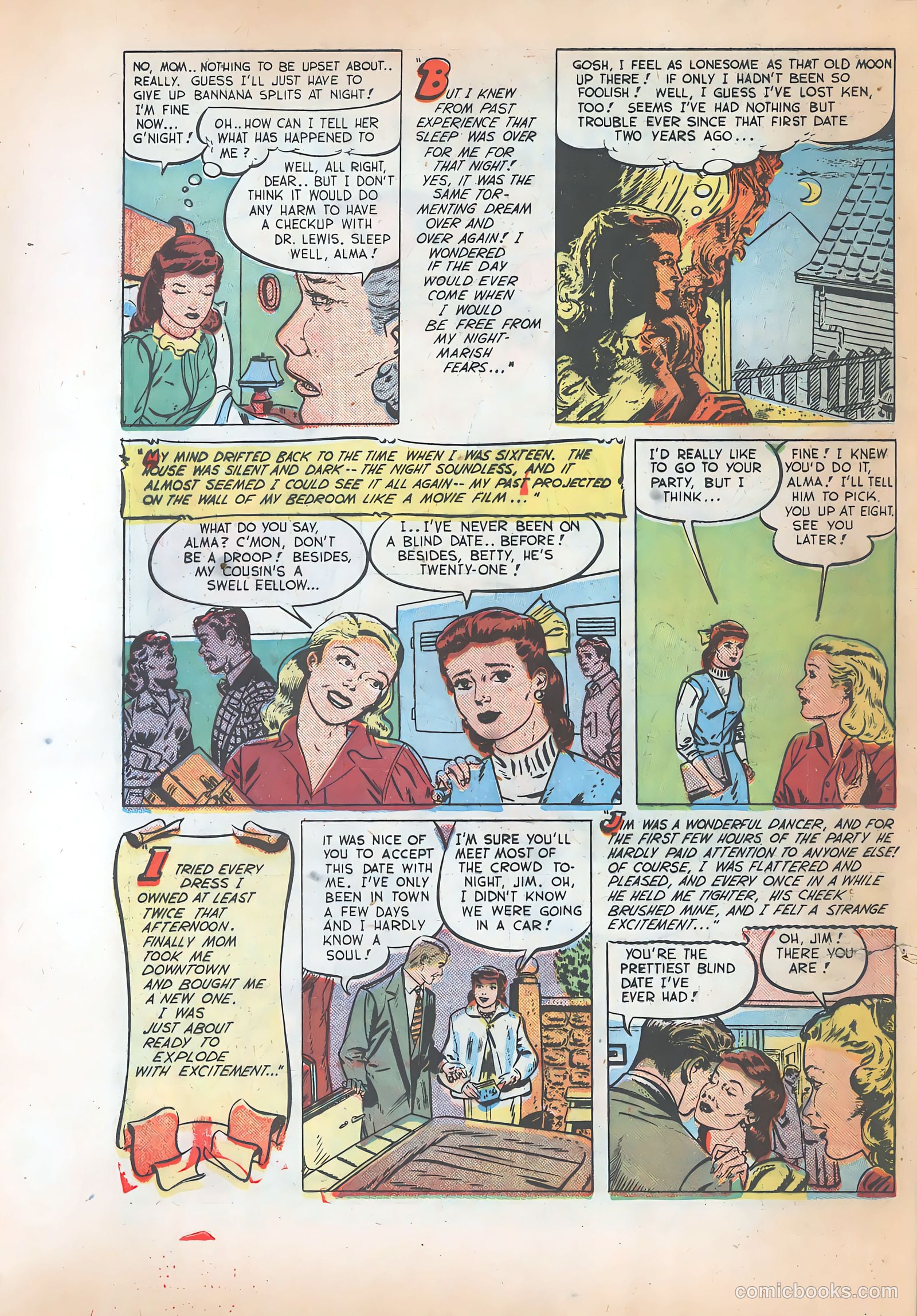 Pictorial Romances #8 (1951) — page 12 of 36