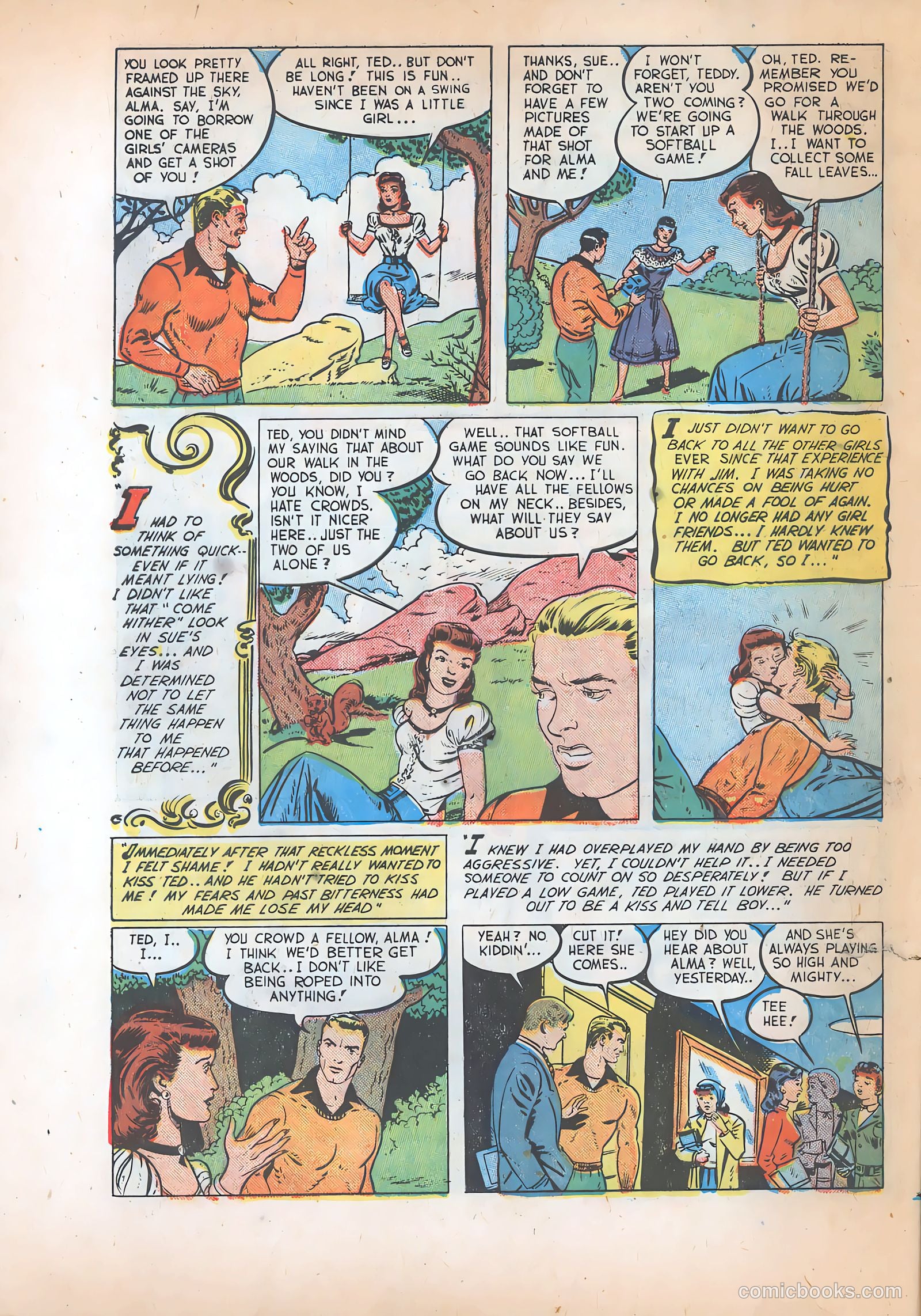 Pictorial Romances #8 (1951) — page 14 of 36