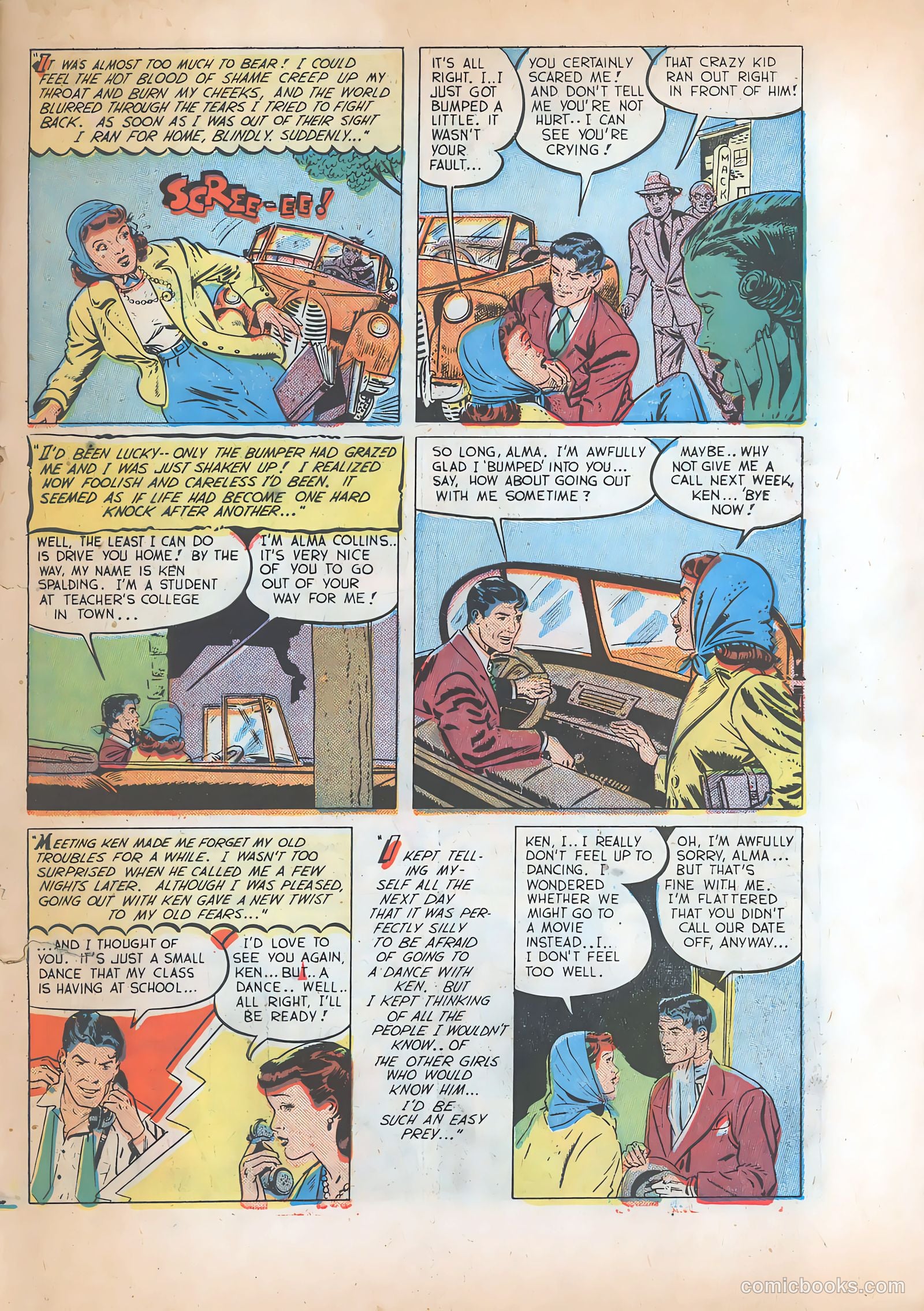 Pictorial Romances #8 (1951) — page 15 of 36