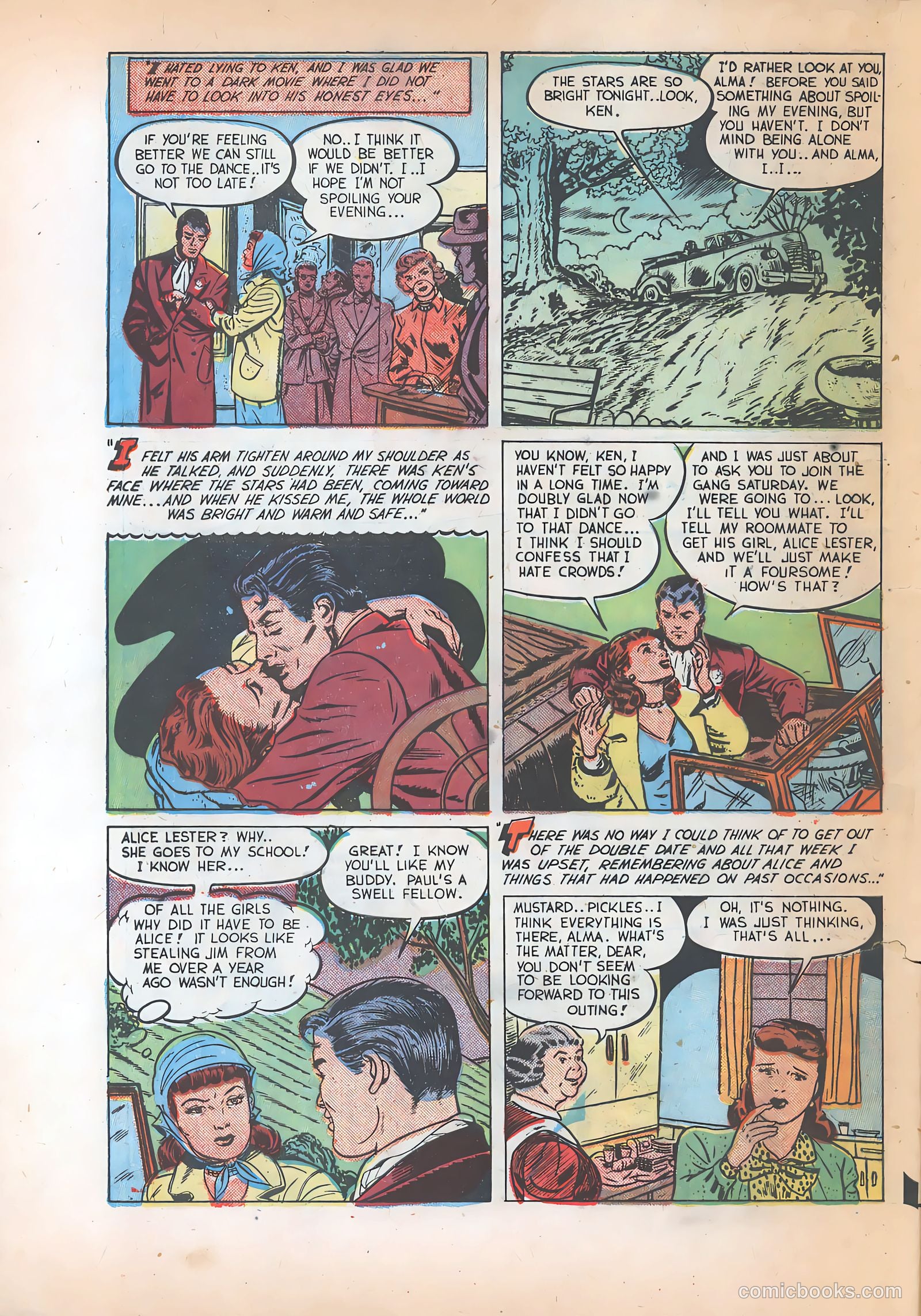 Pictorial Romances #8 (1951) — page 16 of 36