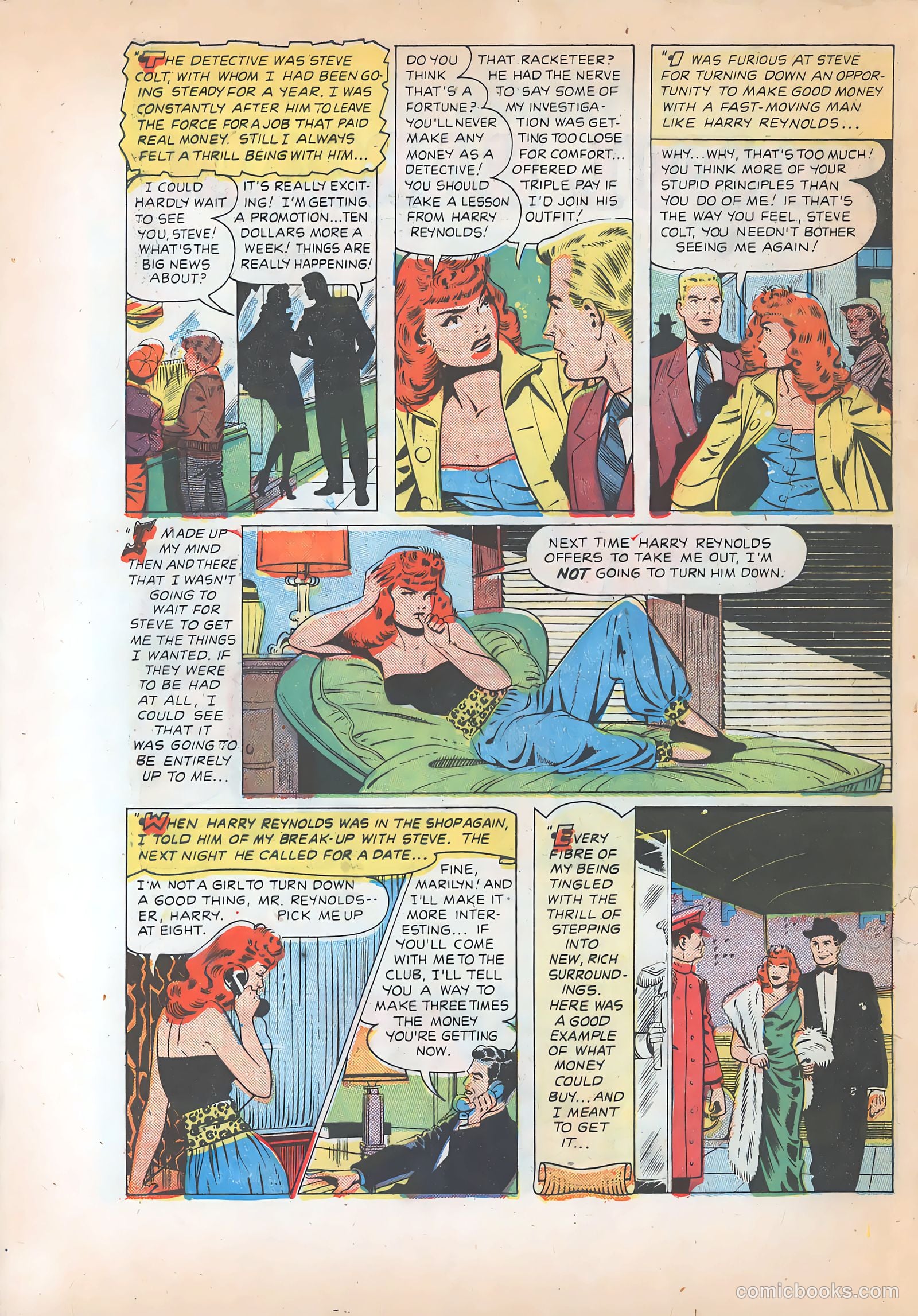 Pictorial Romances #8 (1951) — page 20 of 36