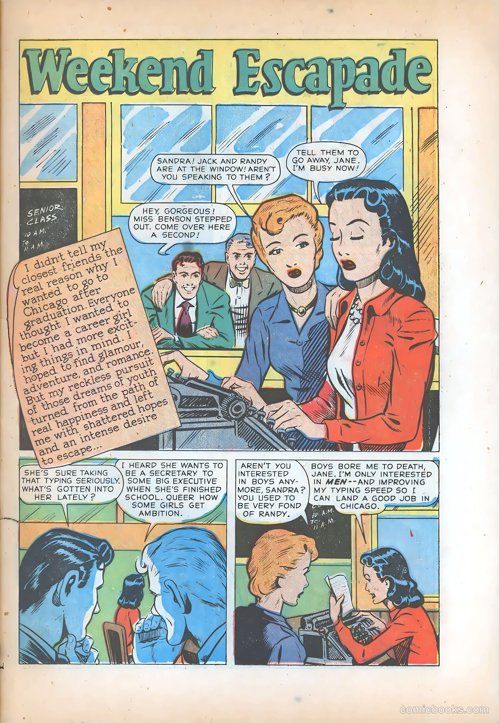 Pictorial Romances #8 (1951) — page 27 of 36