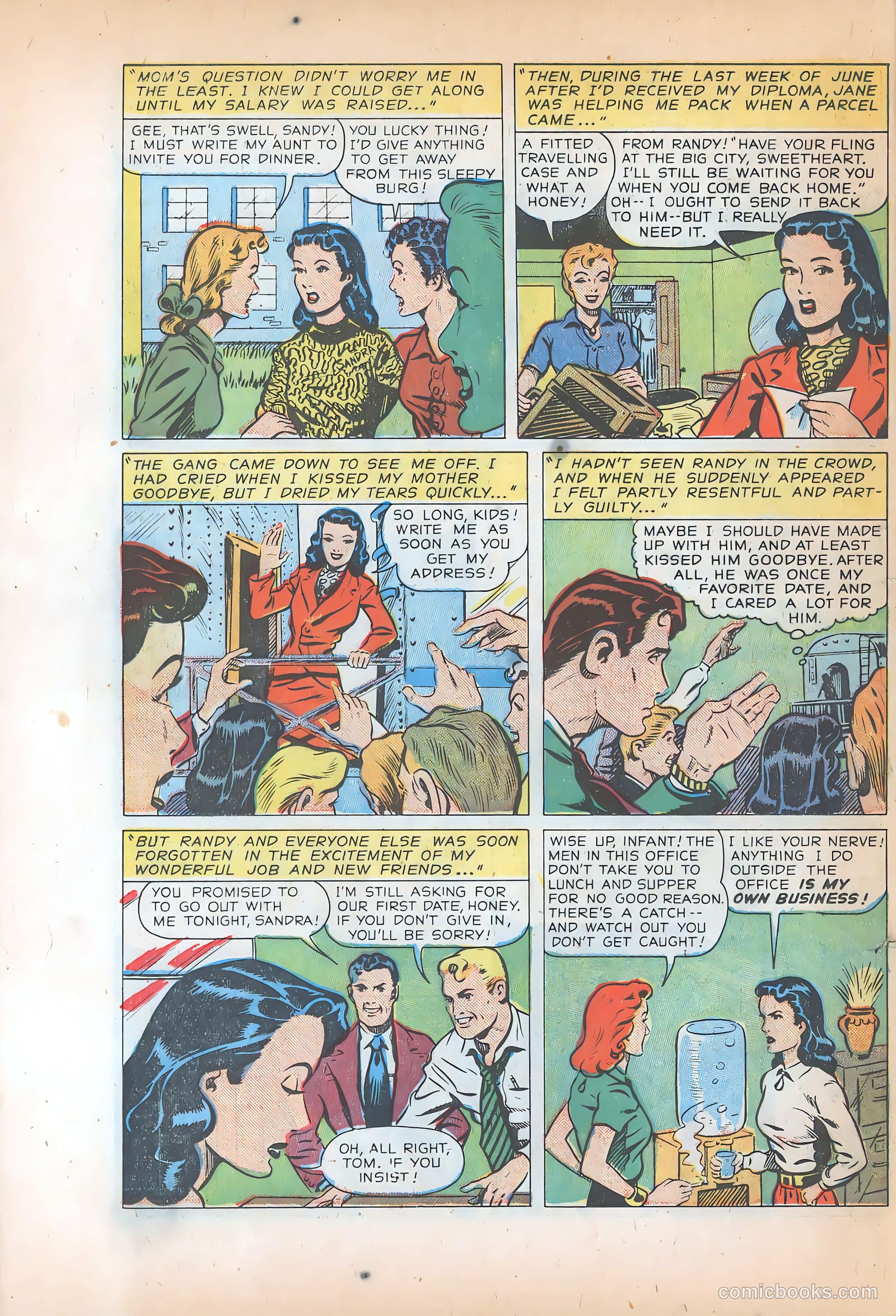 Pictorial Romances #8 (1951) — page 30 of 36