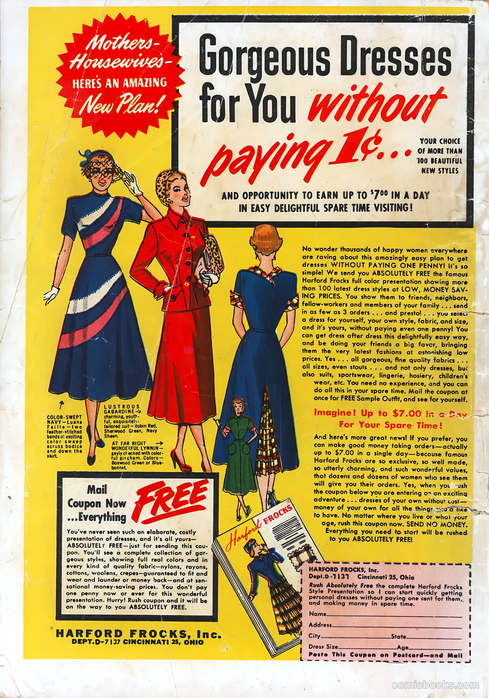Pictorial Romances #8 (1951) — page 36 of 36