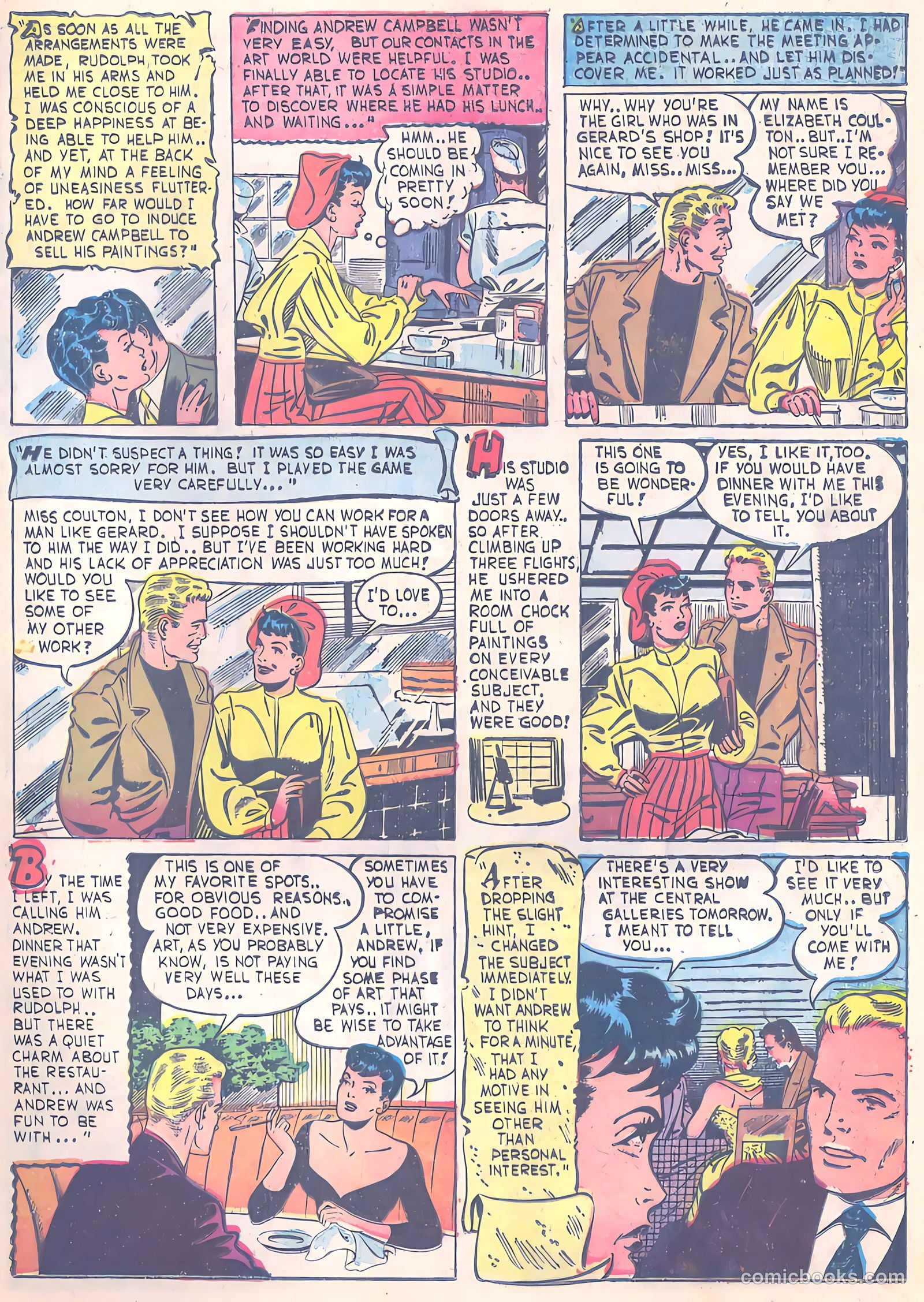 Pictorial Romances #9 (1951) — page 5 of 36