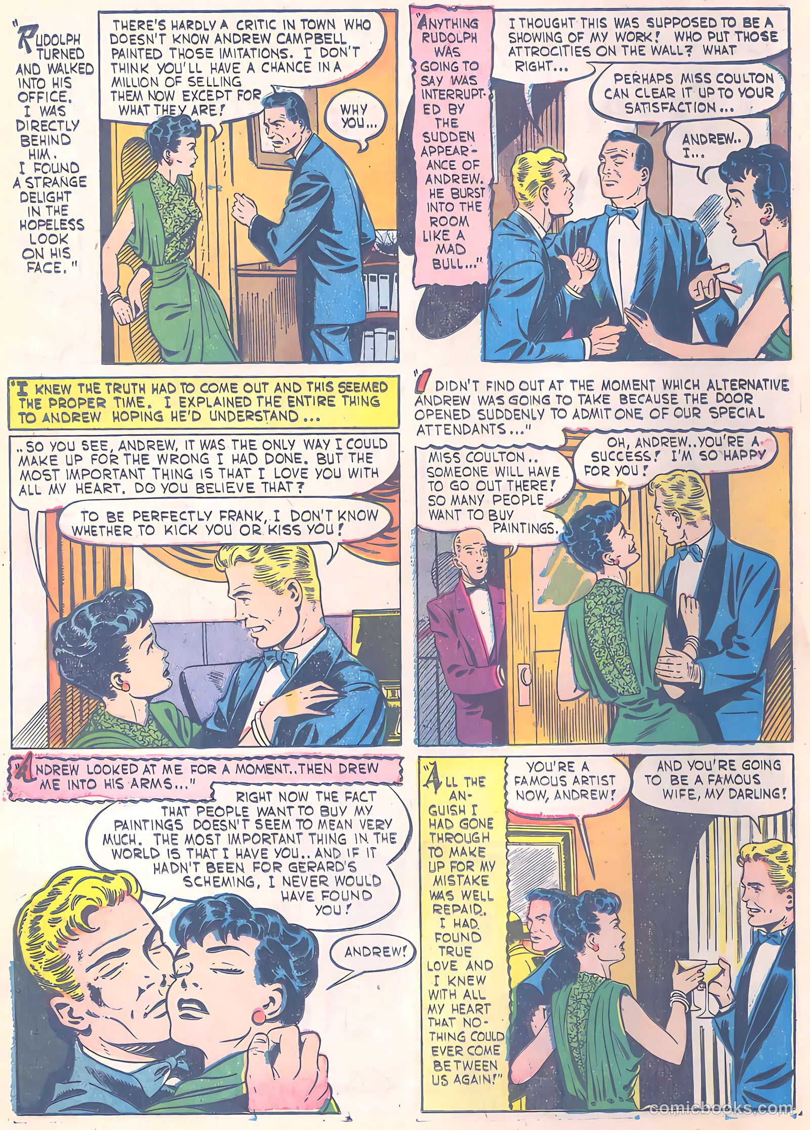 Pictorial Romances #9 (1951) — page 10 of 36