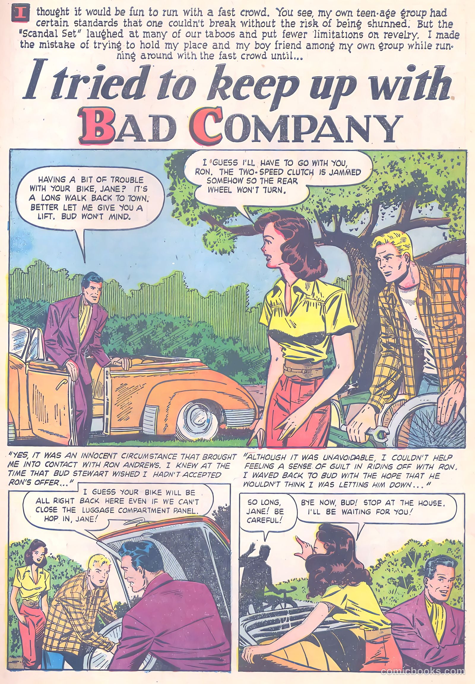 Pictorial Romances #9 (1951) — page 11 of 36