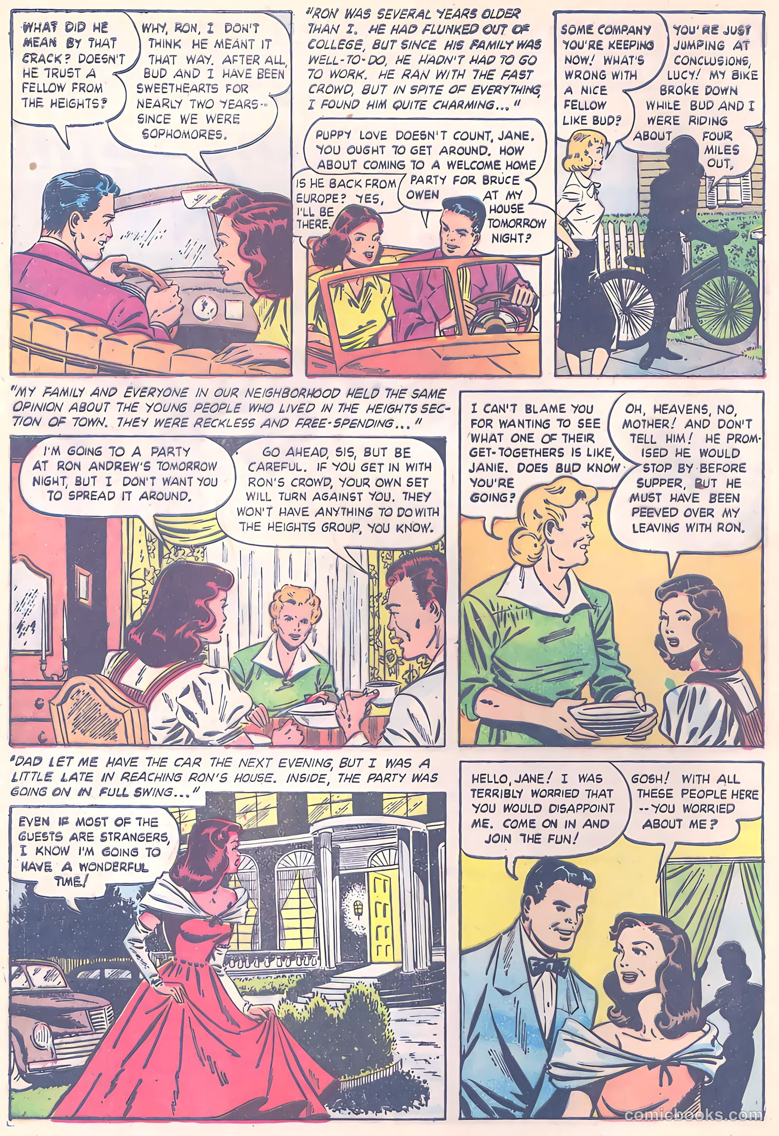 Pictorial Romances #9 (1951) — page 12 of 36
