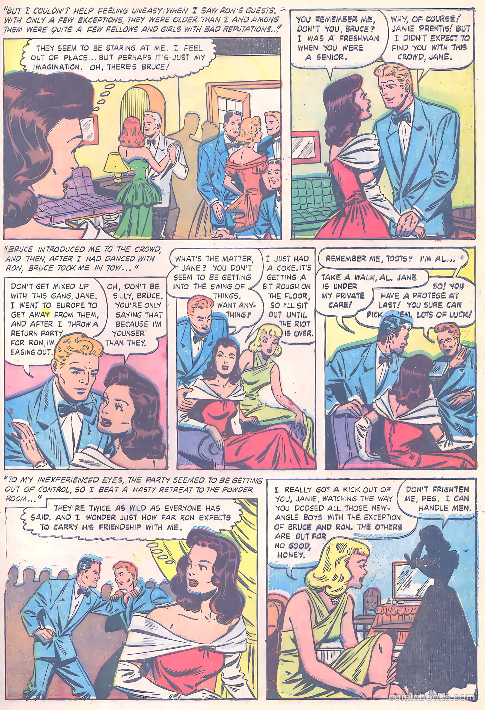 Pictorial Romances #9 (1951) — page 13 of 36