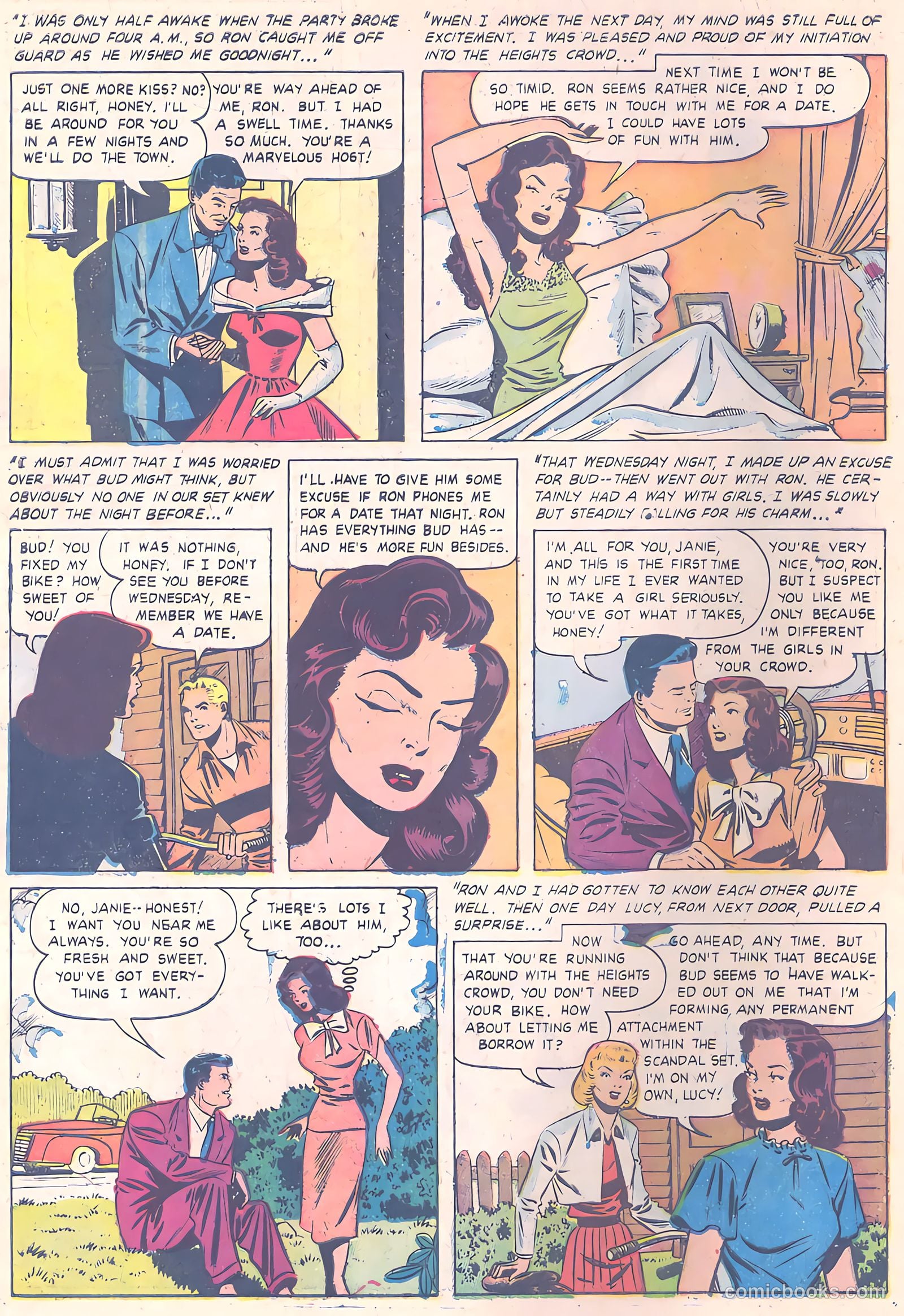 Pictorial Romances #9 (1951) — page 14 of 36