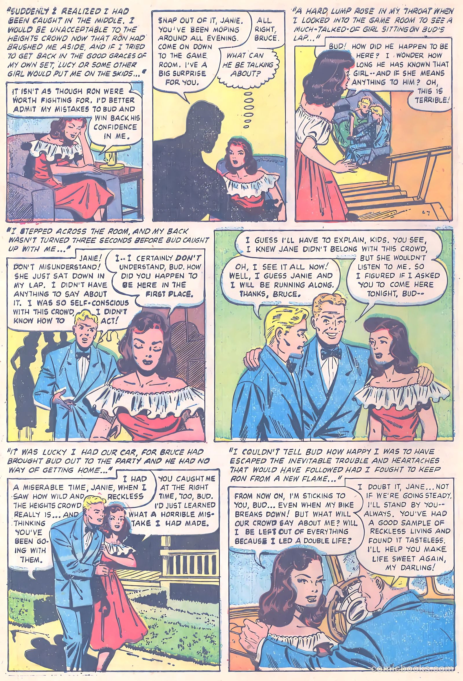 Pictorial Romances #9 (1951) — page 16 of 36