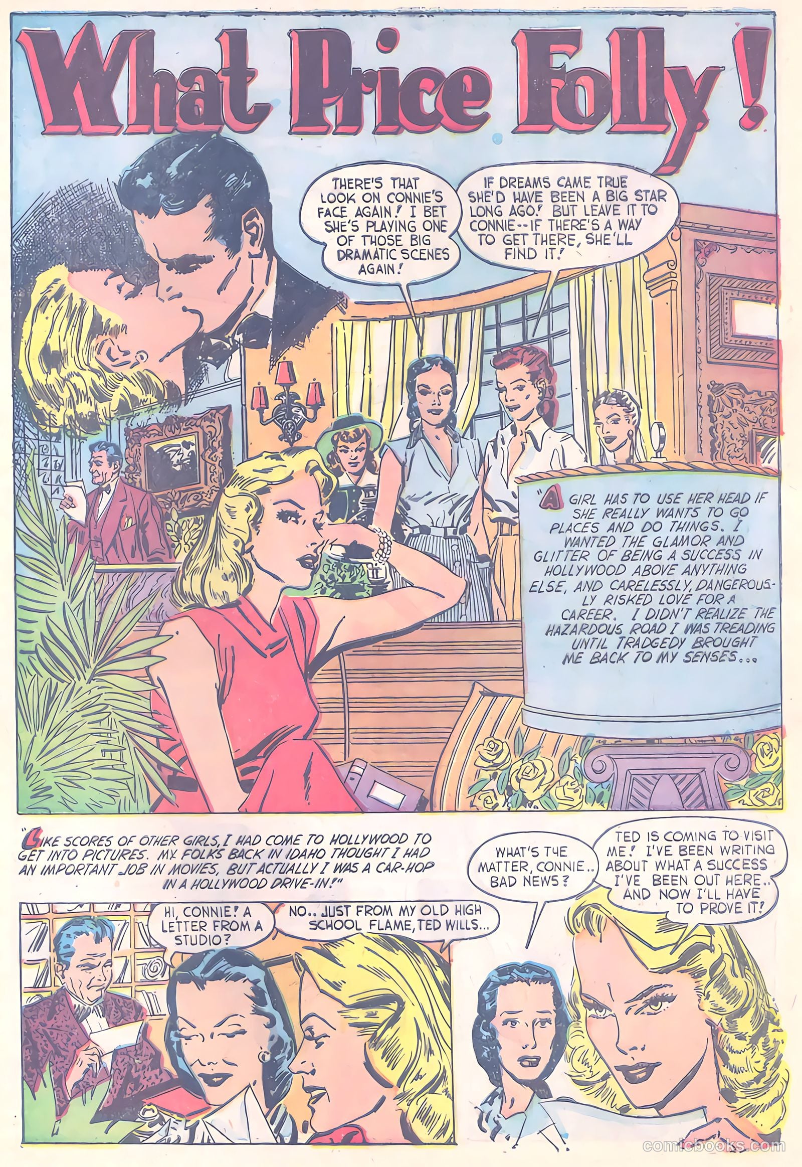 Pictorial Romances #9 (1951) — page 17 of 36