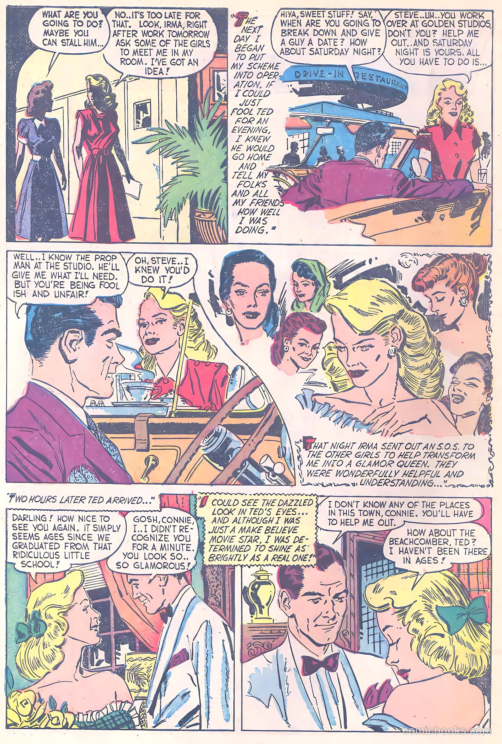 Pictorial Romances #9 (1951) — page 18 of 36
