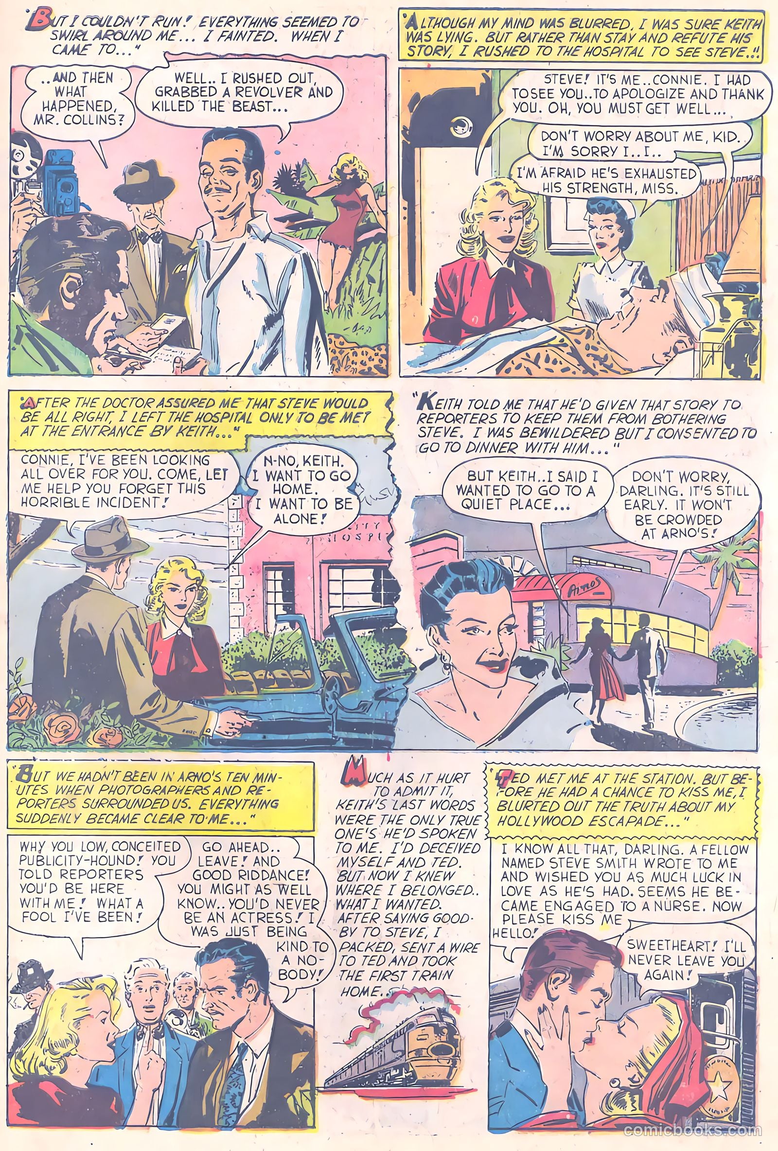 Pictorial Romances #9 (1951) — page 23 of 36