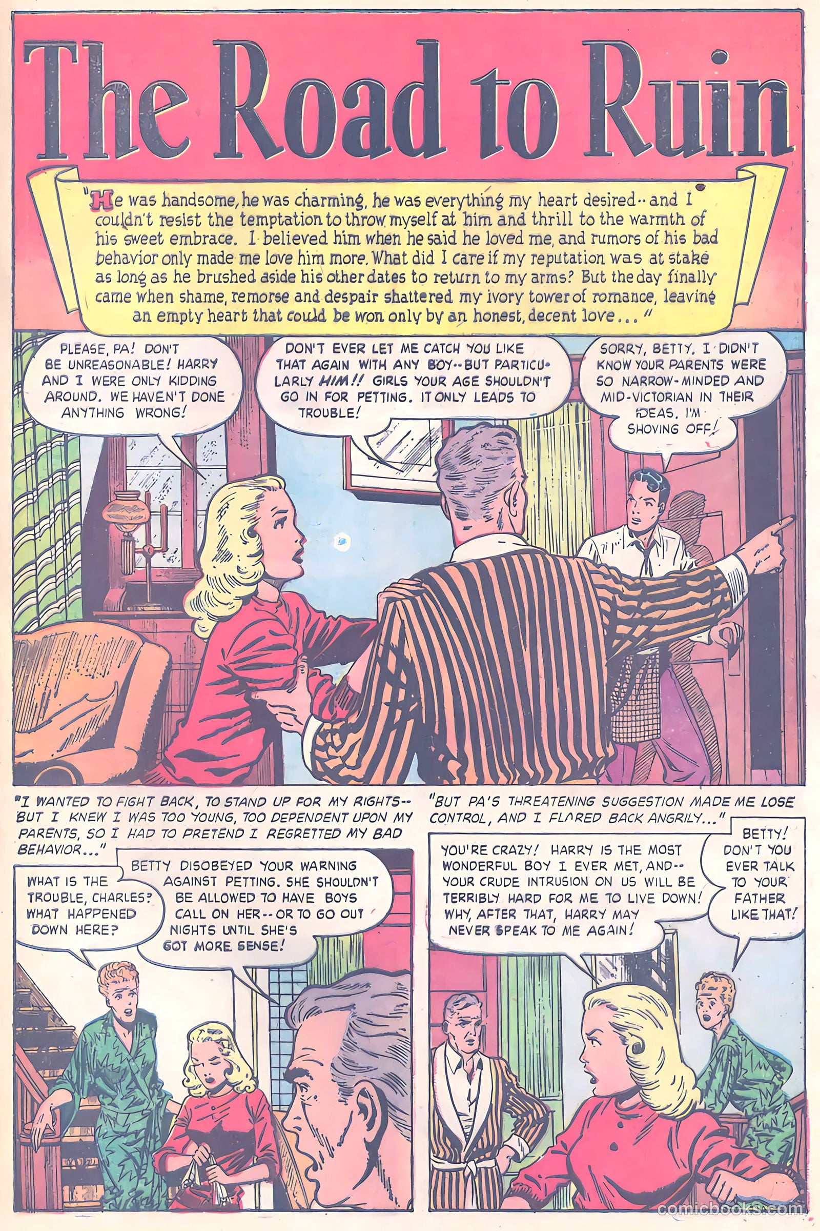 Pictorial Romances #9 (1951) — page 25 of 36