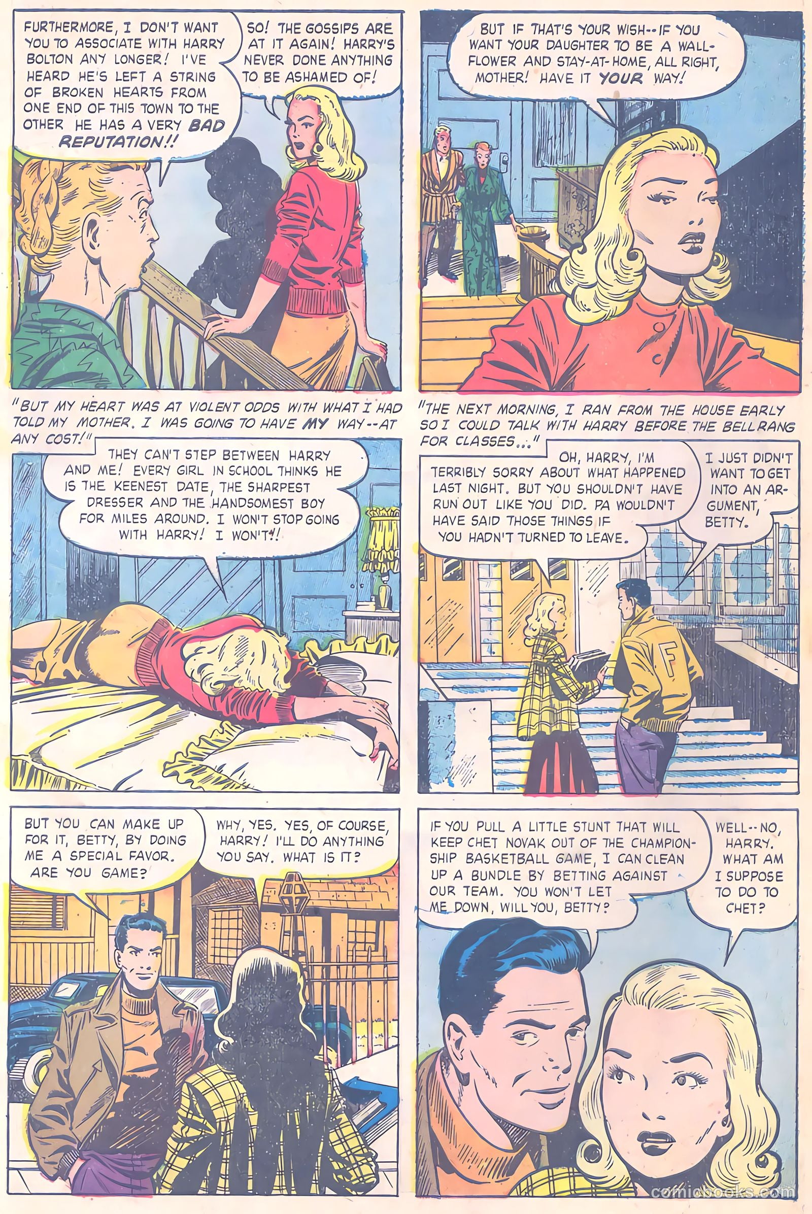 Pictorial Romances #9 (1951) — page 26 of 36