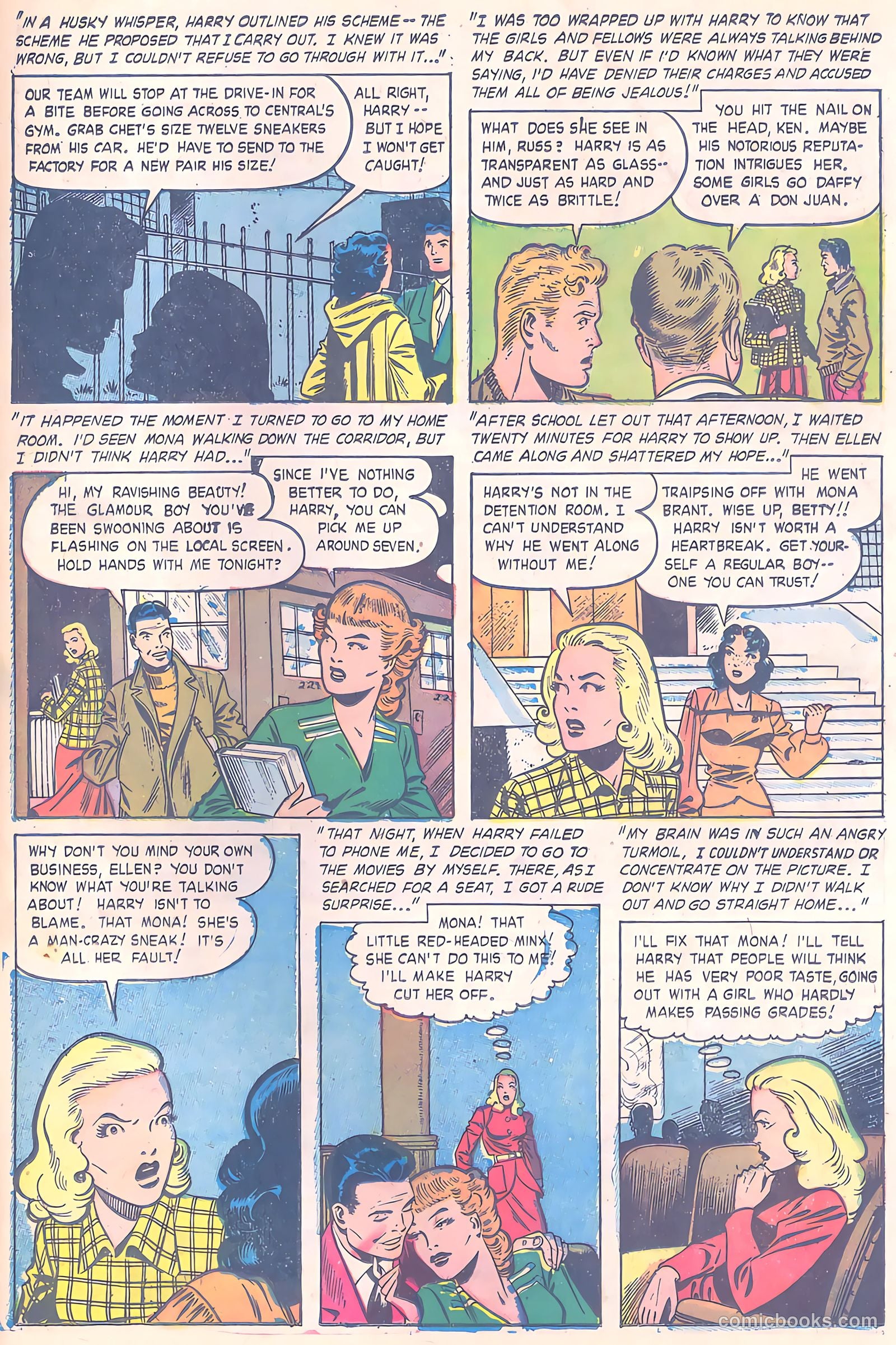Pictorial Romances #9 (1951) — page 27 of 36