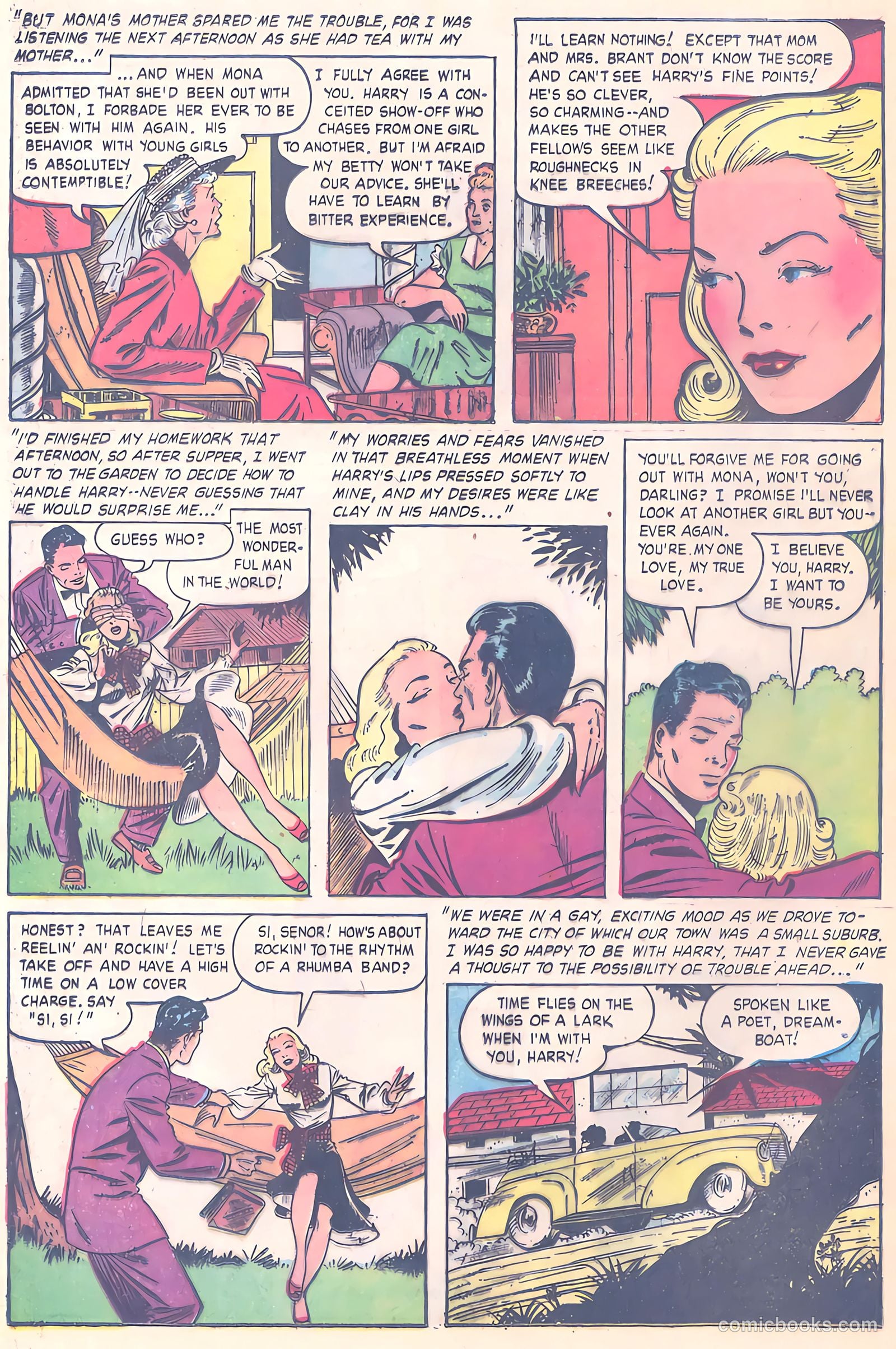 Pictorial Romances #9 (1951) — page 28 of 36
