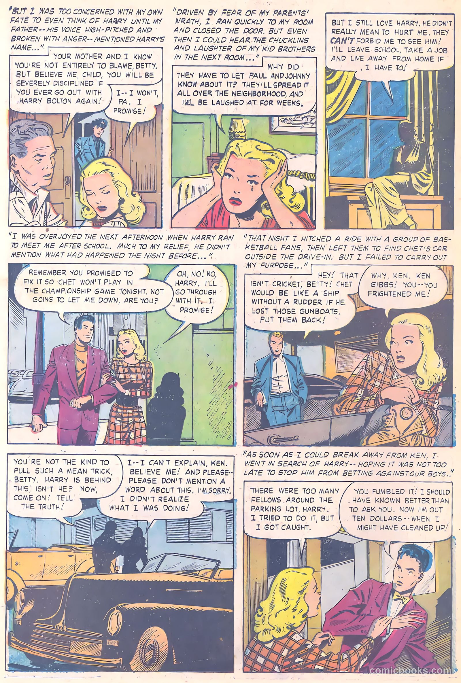 Pictorial Romances #9 (1951) — page 30 of 36