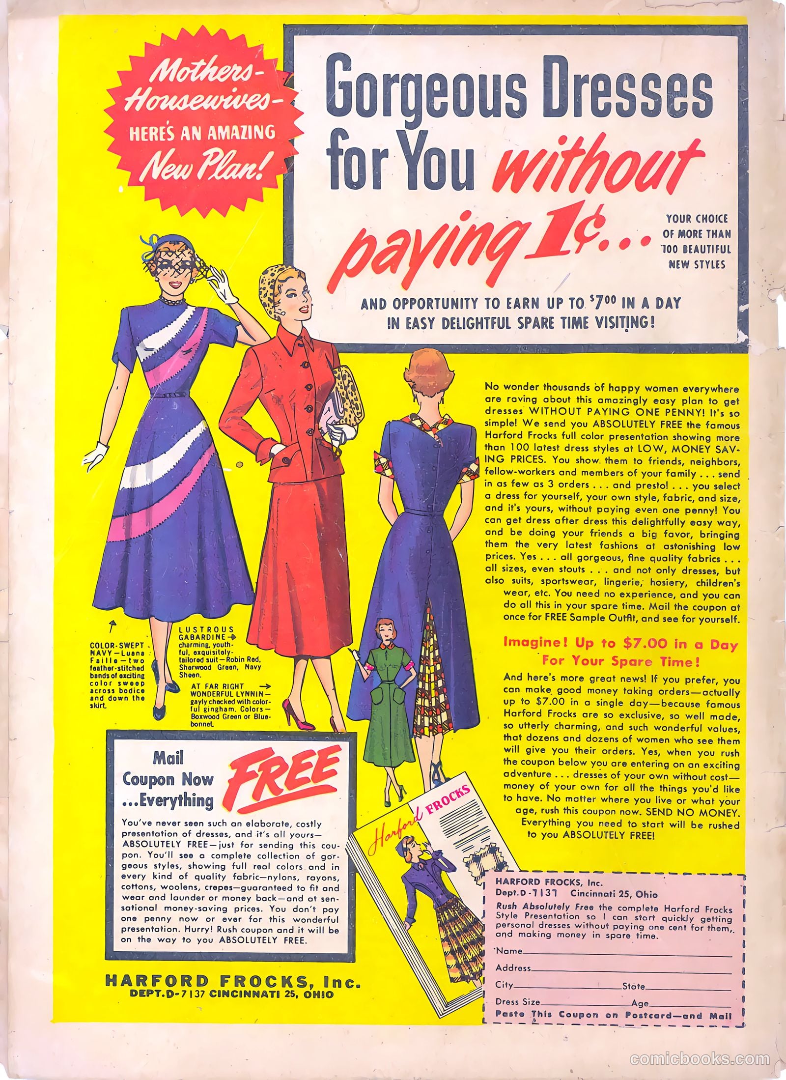 Pictorial Romances #9 (1951) — page 36 of 36