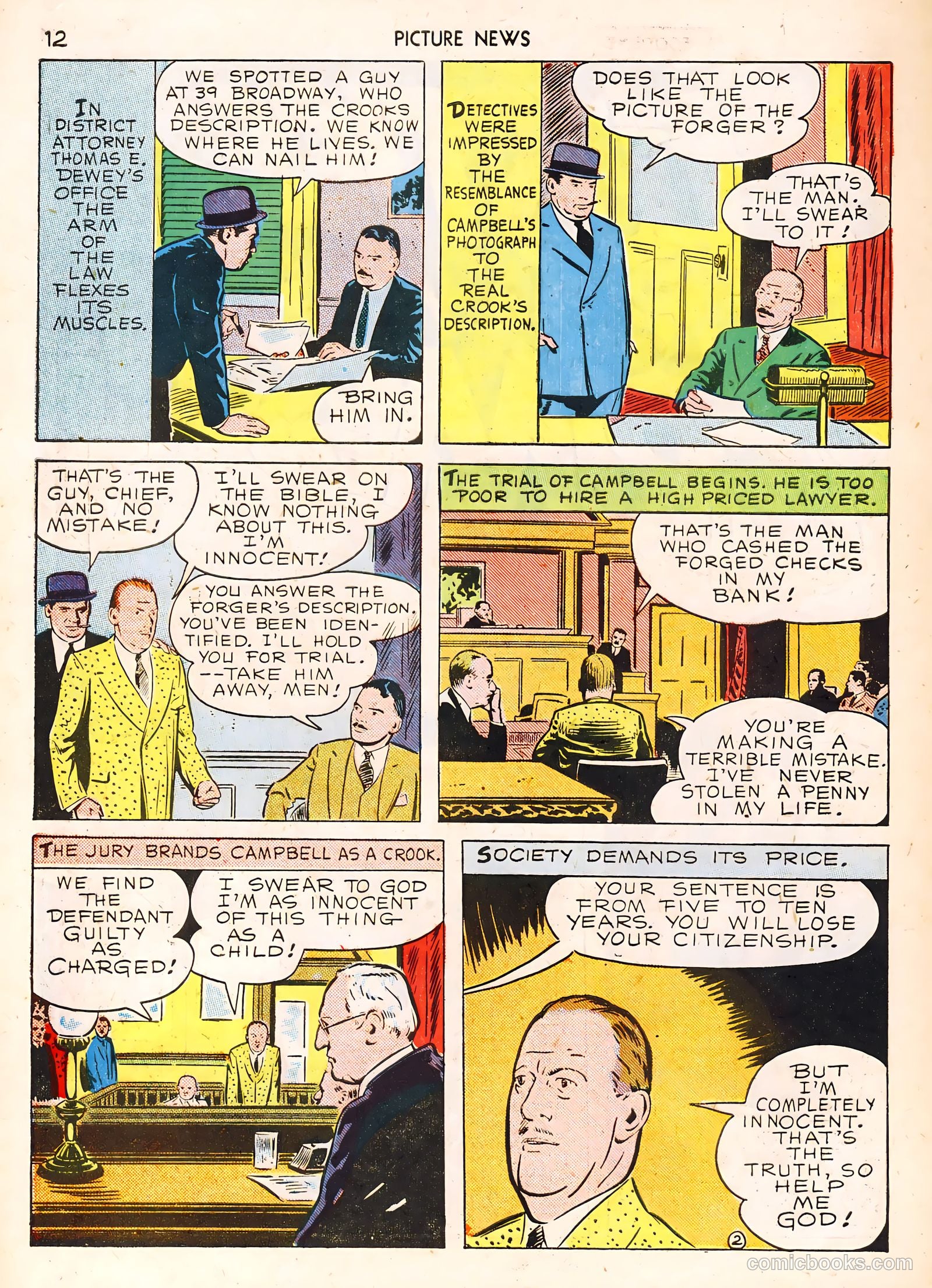 Picture News #1 (1946) — page 12 of 52