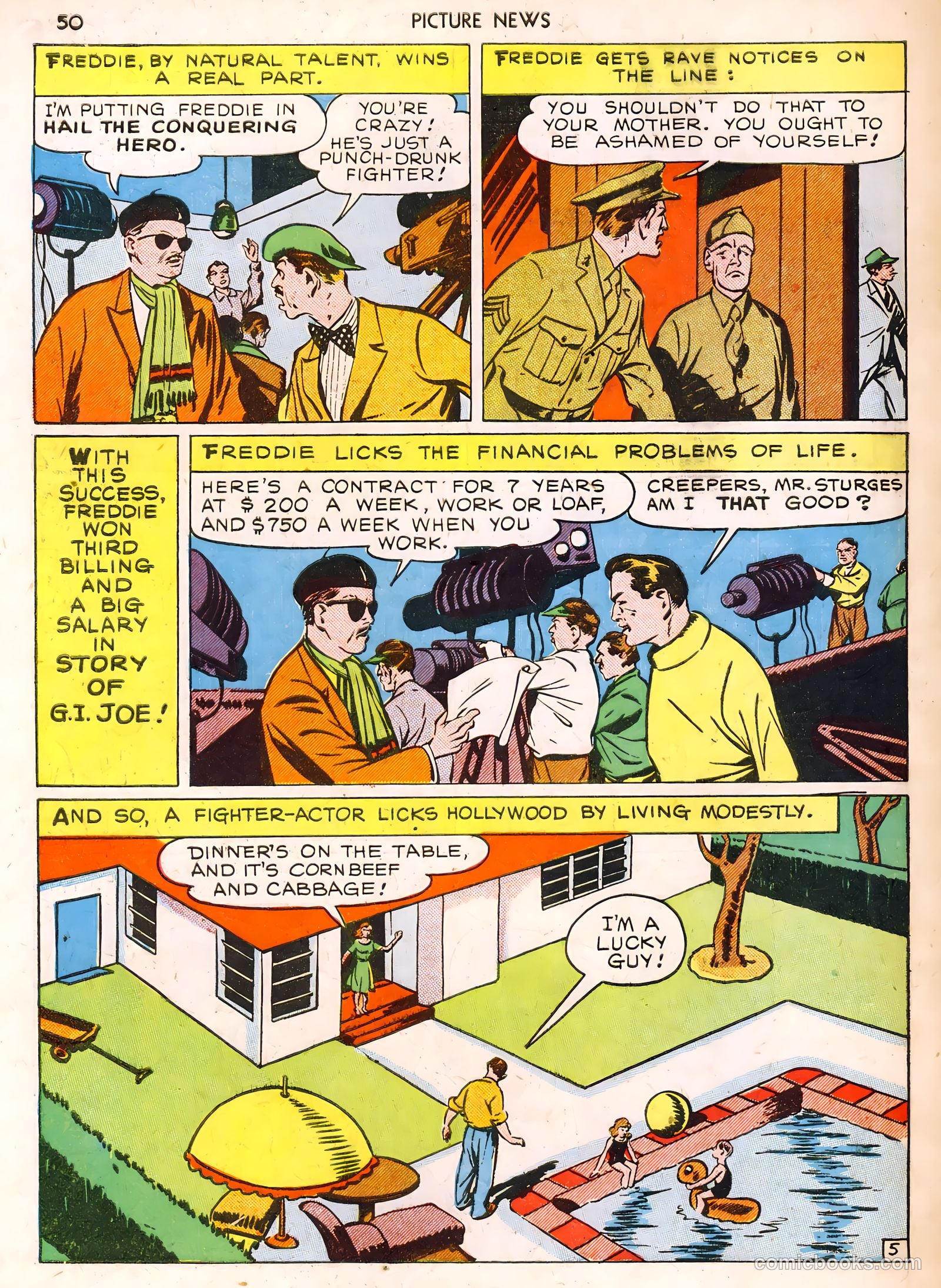 Picture News #1 (1946) — page 50 of 52