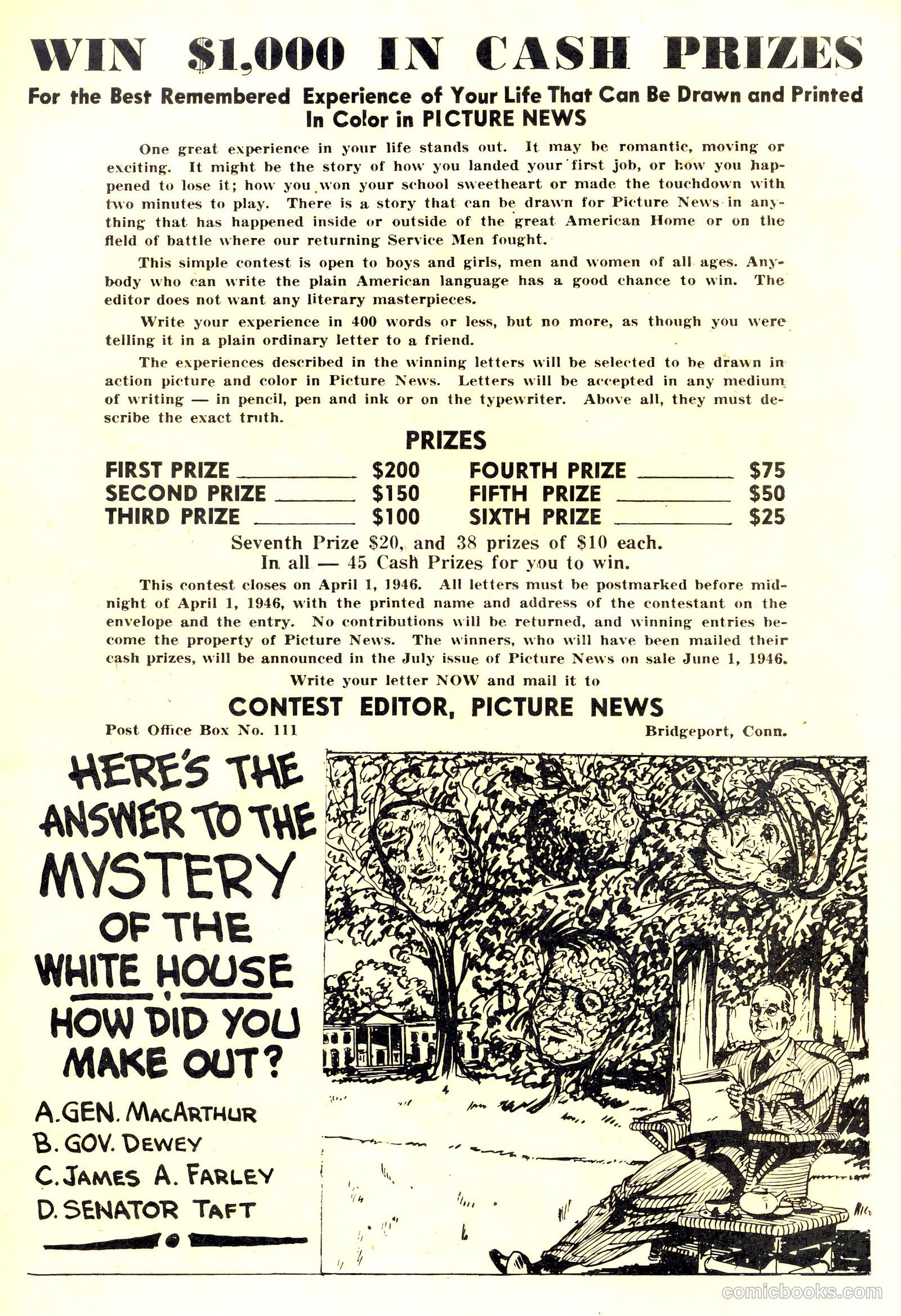 Picture News #1 (1946) — page 51 of 52