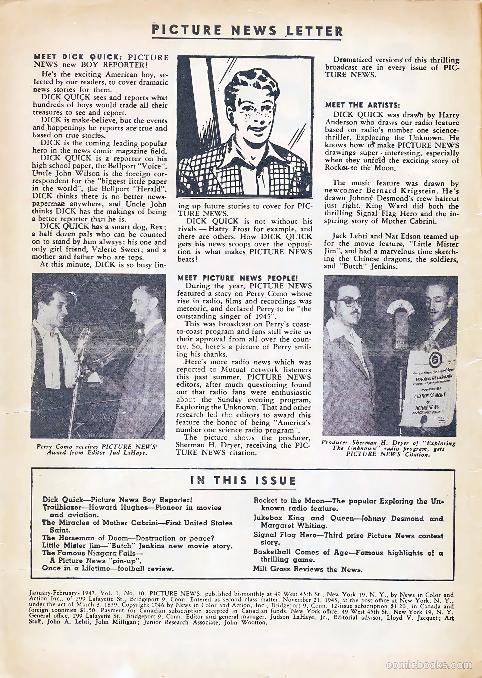 Picture News #10 (1947) — page 2 of 52