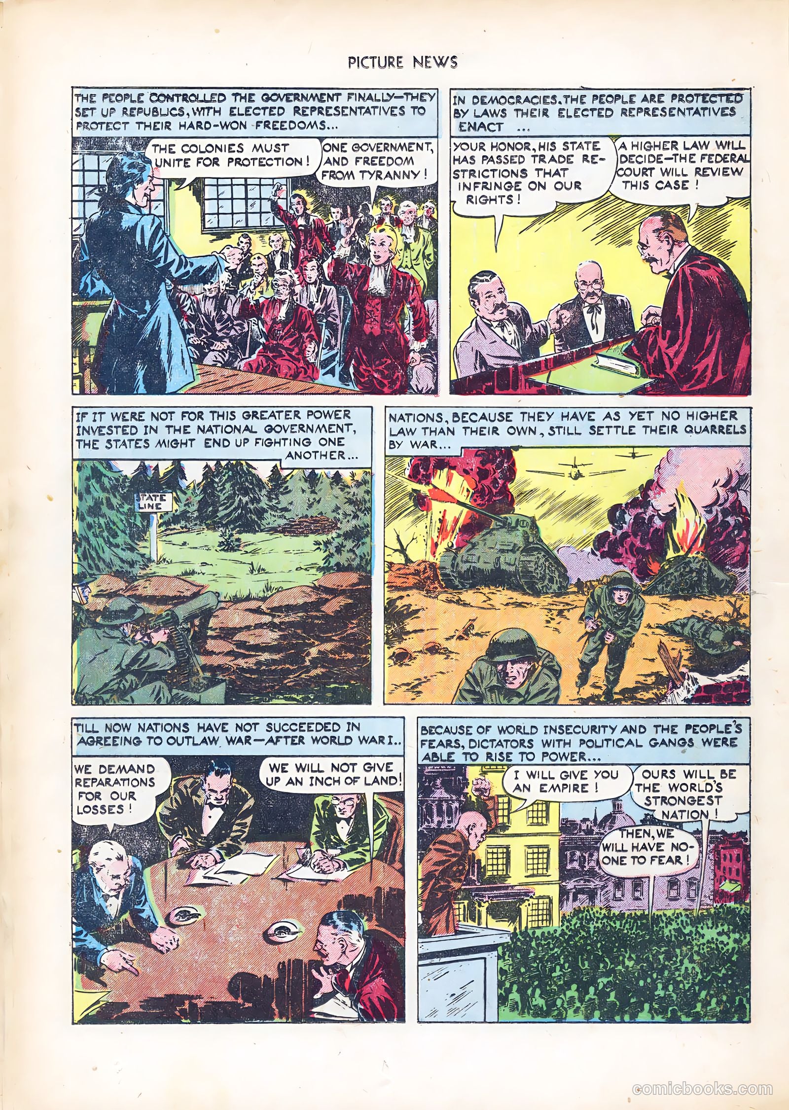 Picture News #10 (1947) — page 18 of 52