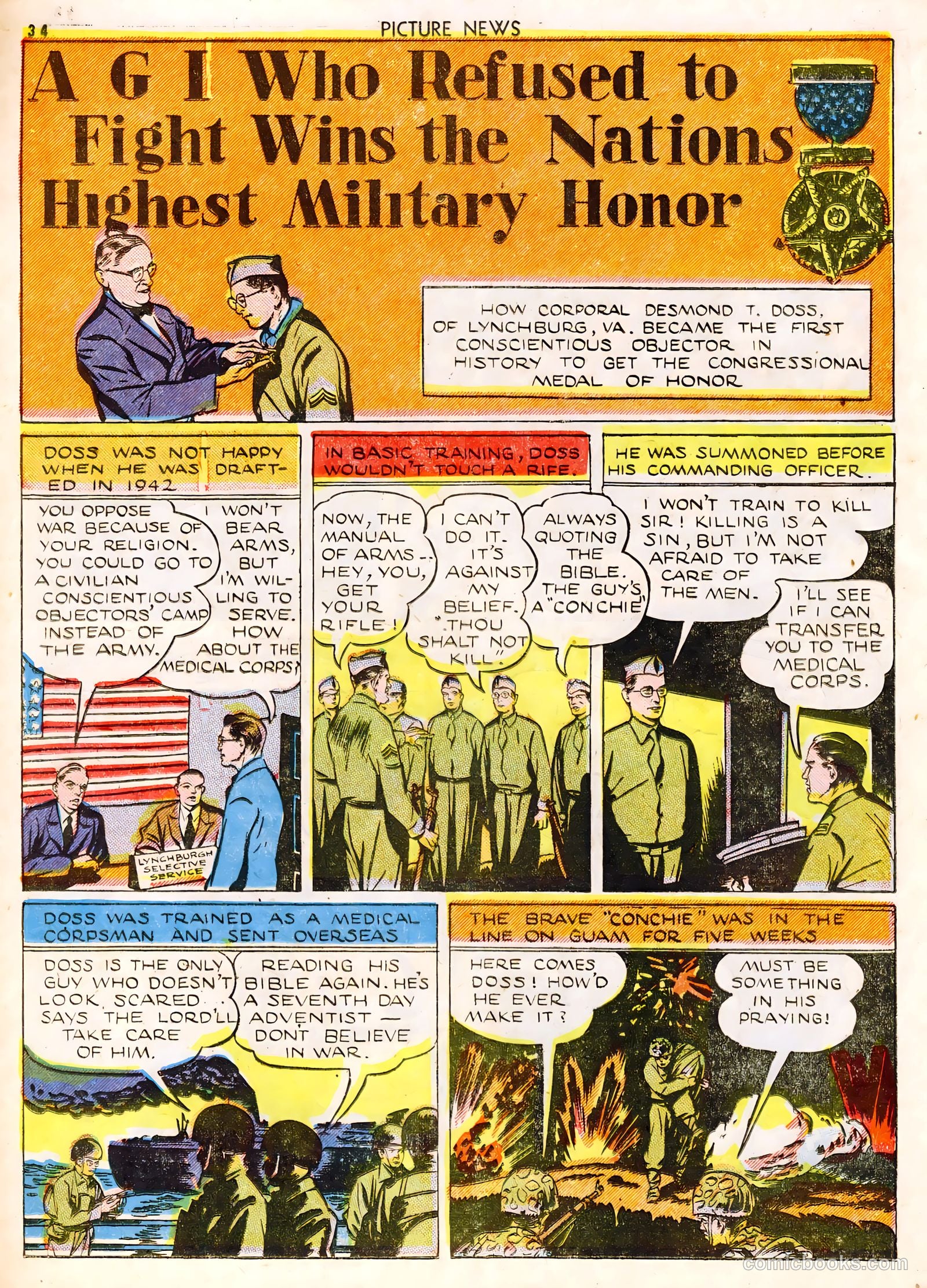 Picture News #3 (1946) — page 36 of 52