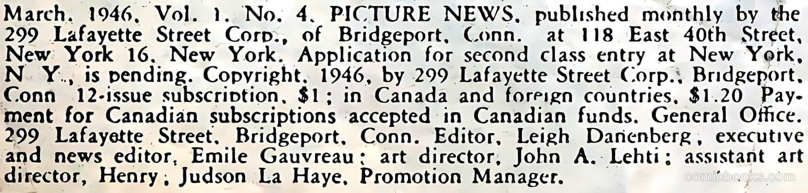 Picture News #4 (1946) — page 3 of 53