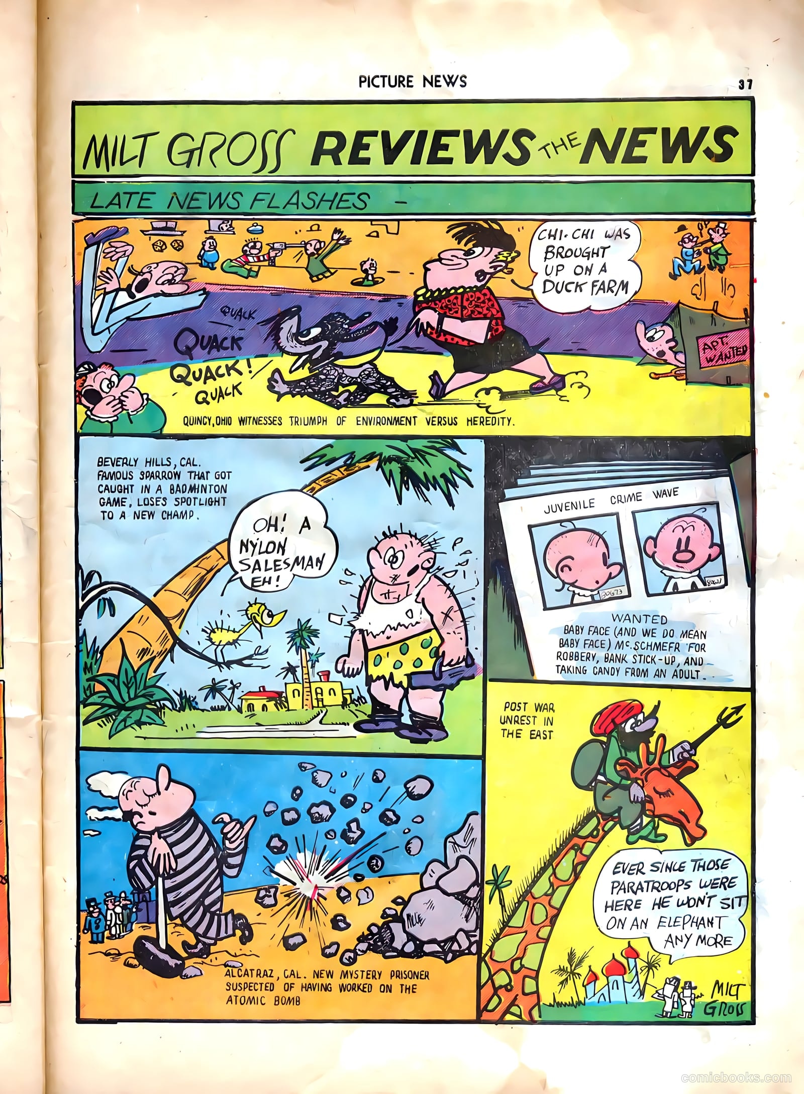 Picture News #4 (1946) — page 40 of 53