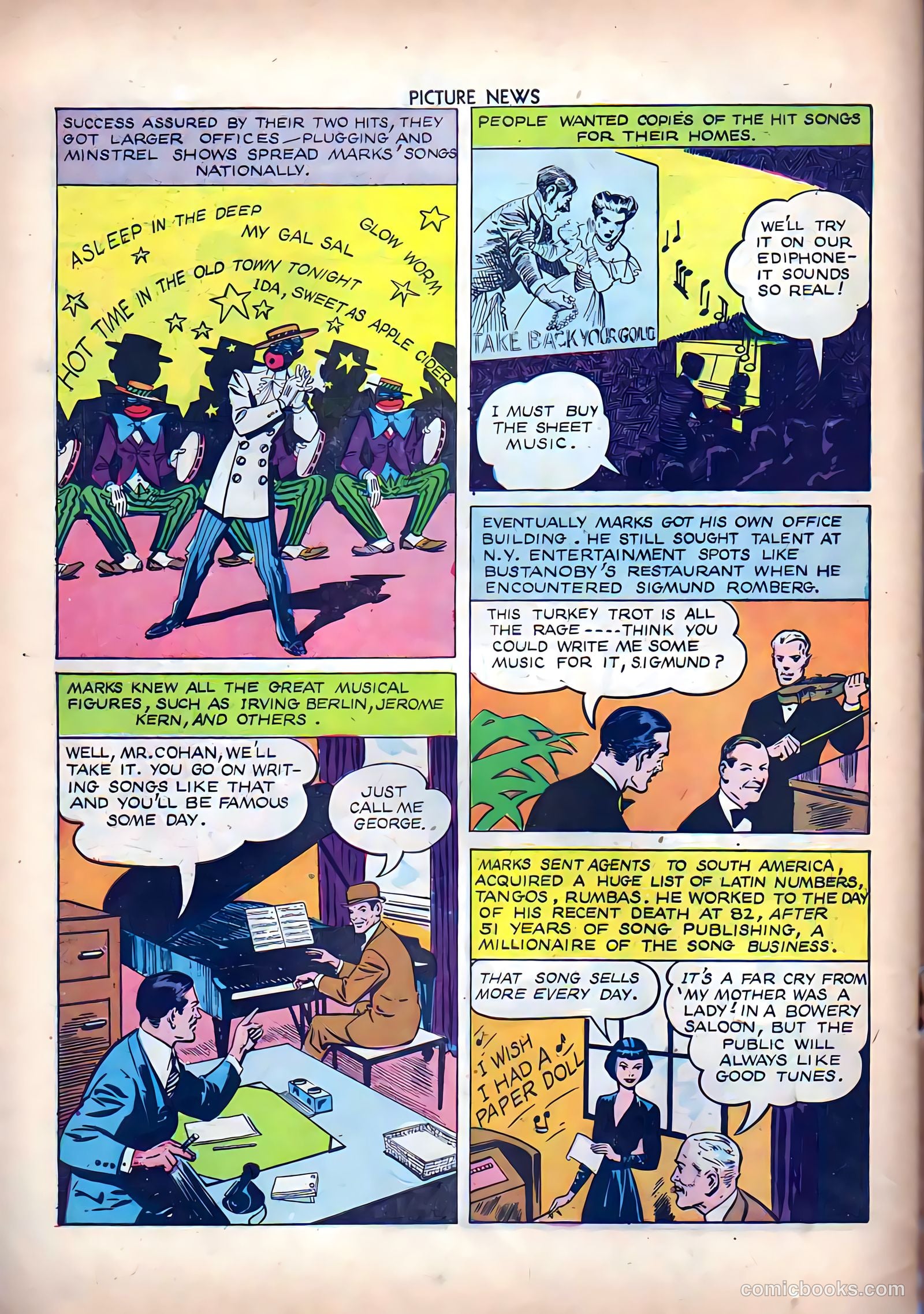 Picture News #6 (1946) — page 34 of 36
