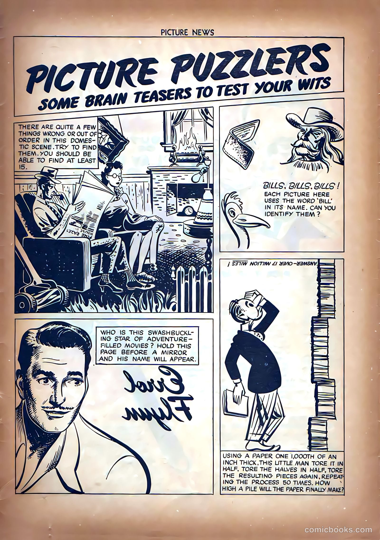 Picture News #6 (1946) — page 35 of 36
