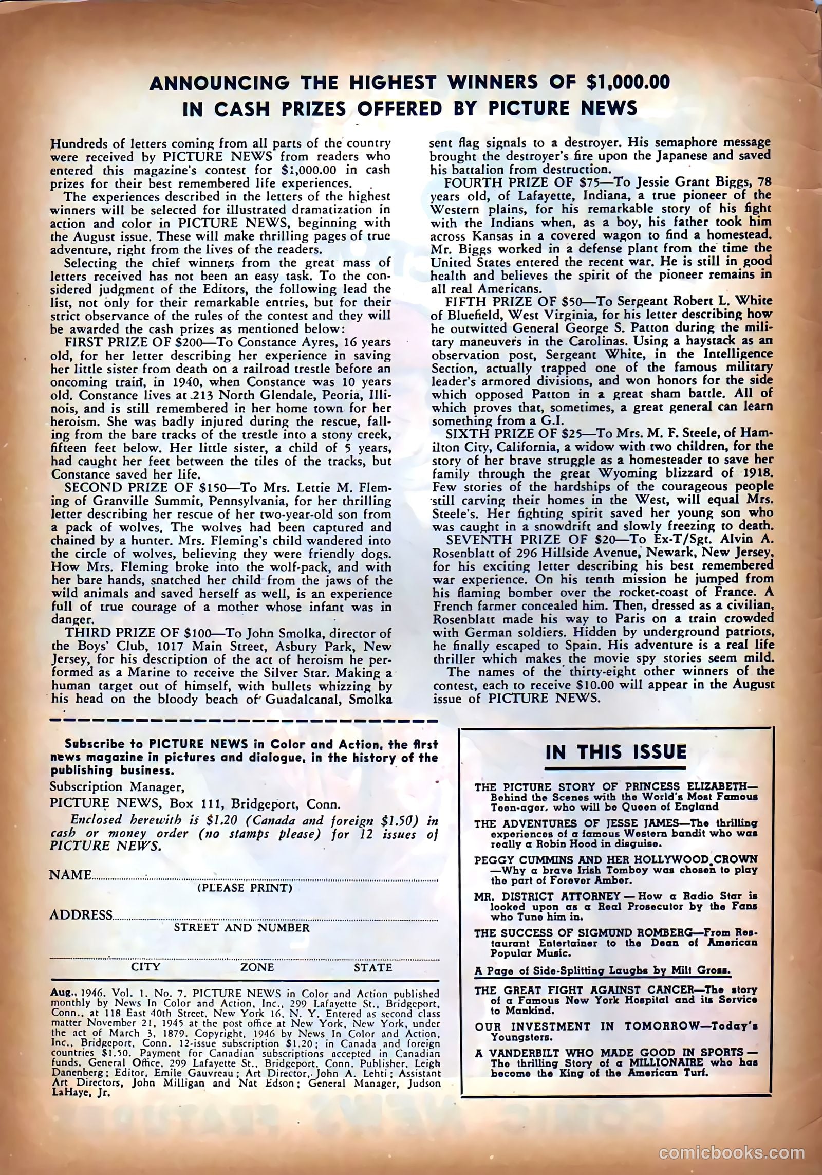 Picture News #7 (1946) — page 2 of 36