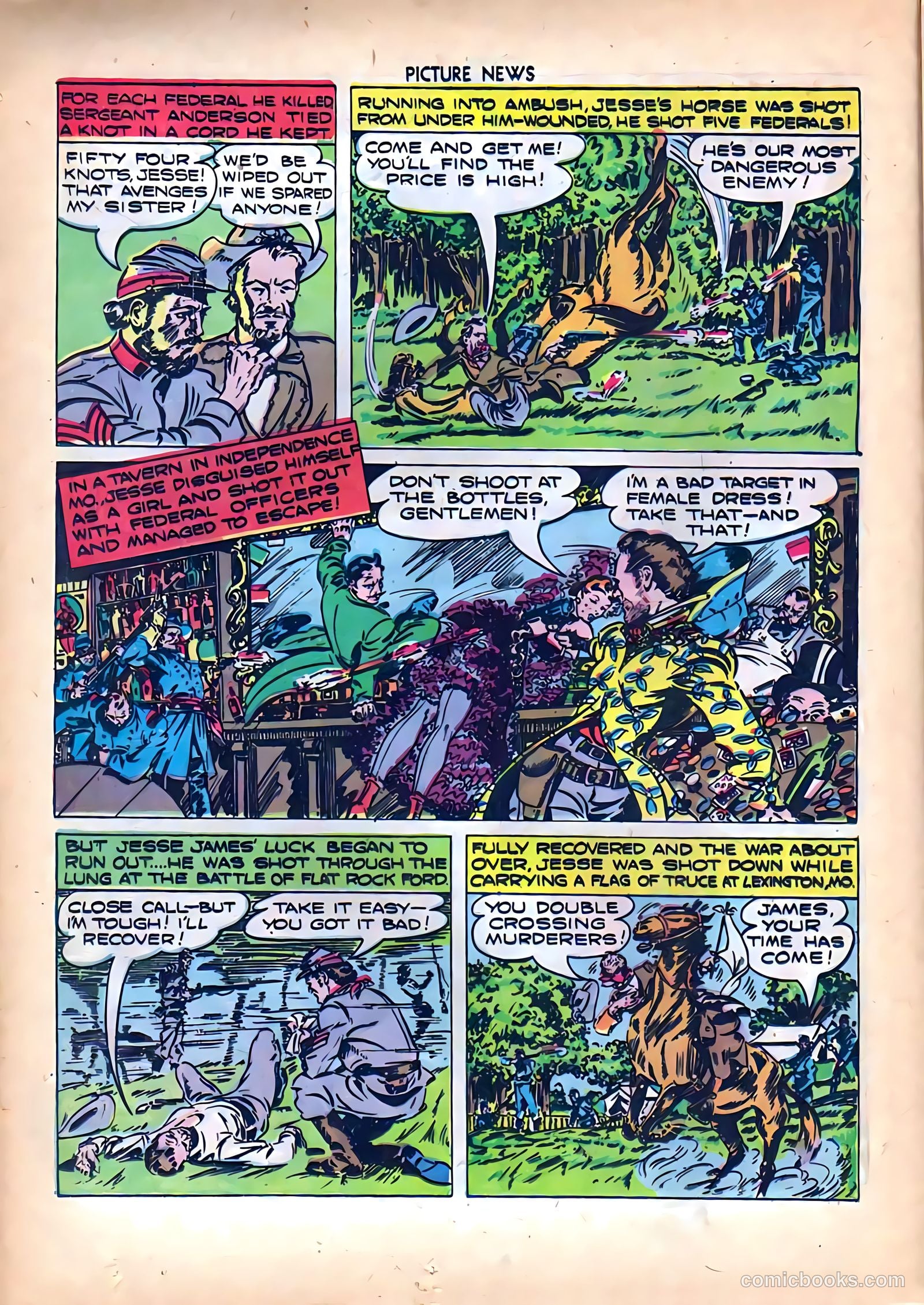 Picture News #7 (1946) — page 14 of 36