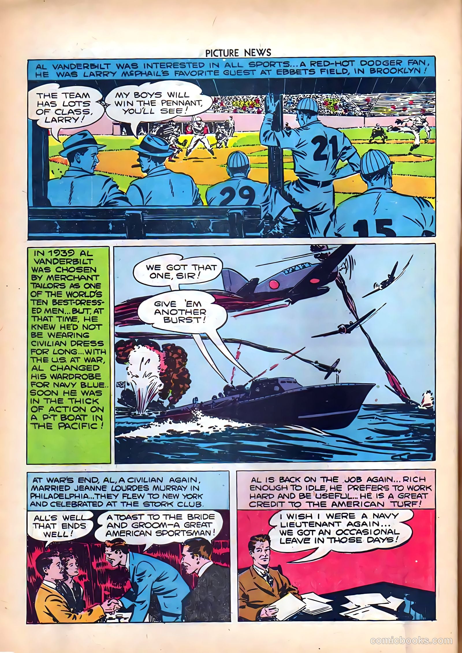 Picture News #7 (1946) — page 34 of 36