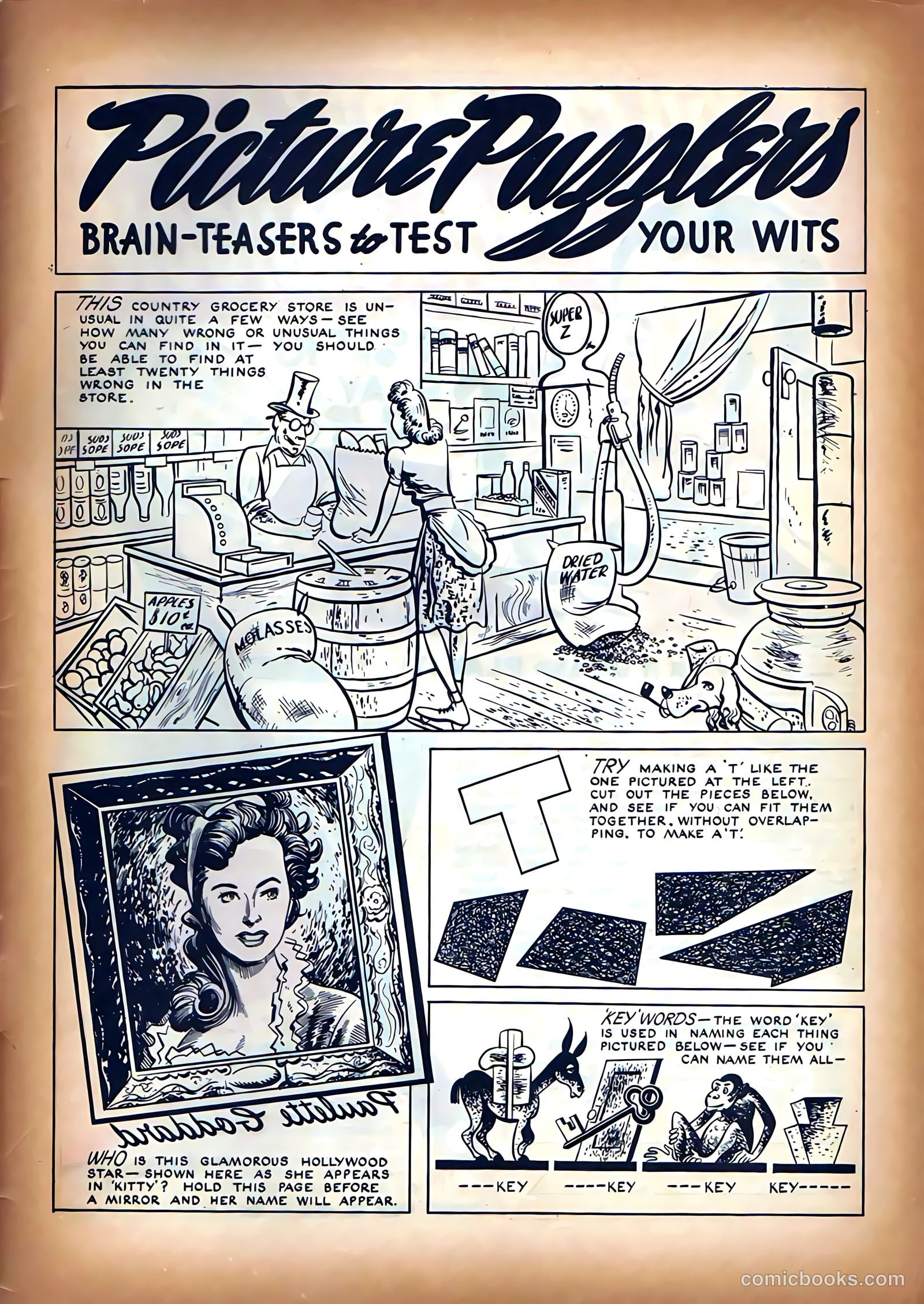Picture News #7 (1946) — page 35 of 36
