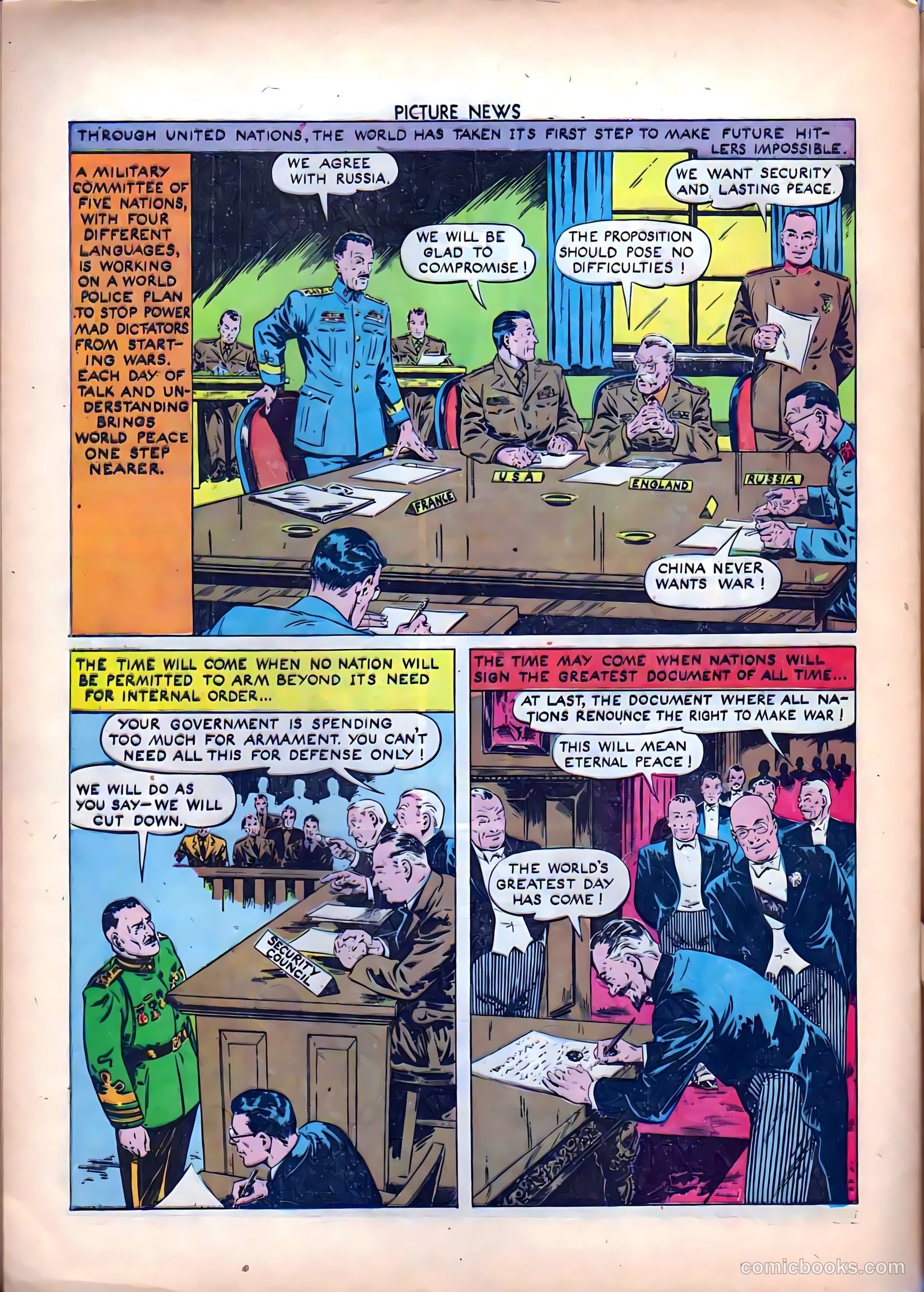 Picture News #8 (1946) — page 46 of 52
