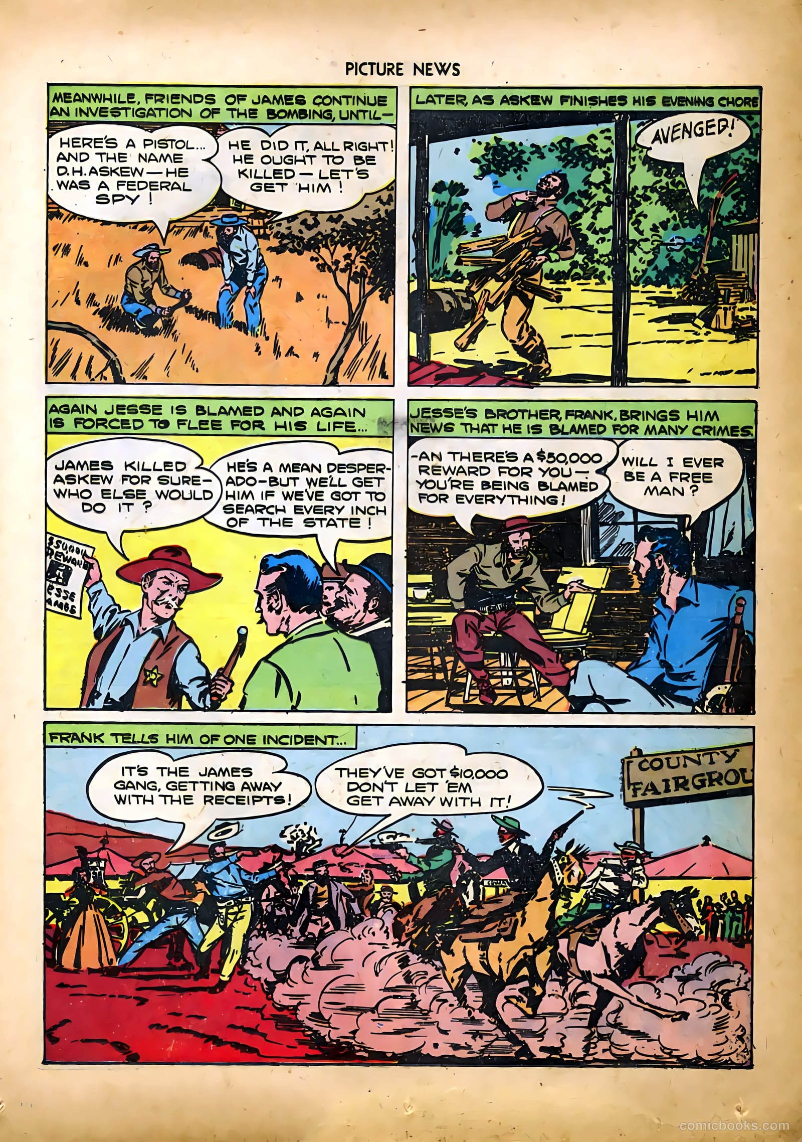 Picture News #9 (1946) — page 35 of 52