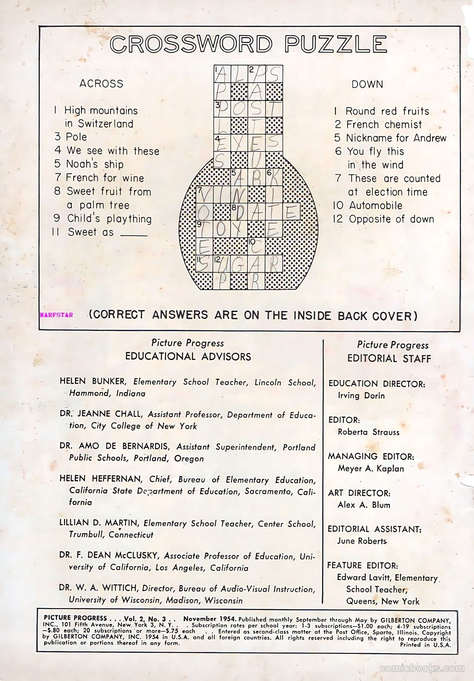 Picture Progress #3 (1954) — page 2 of 28