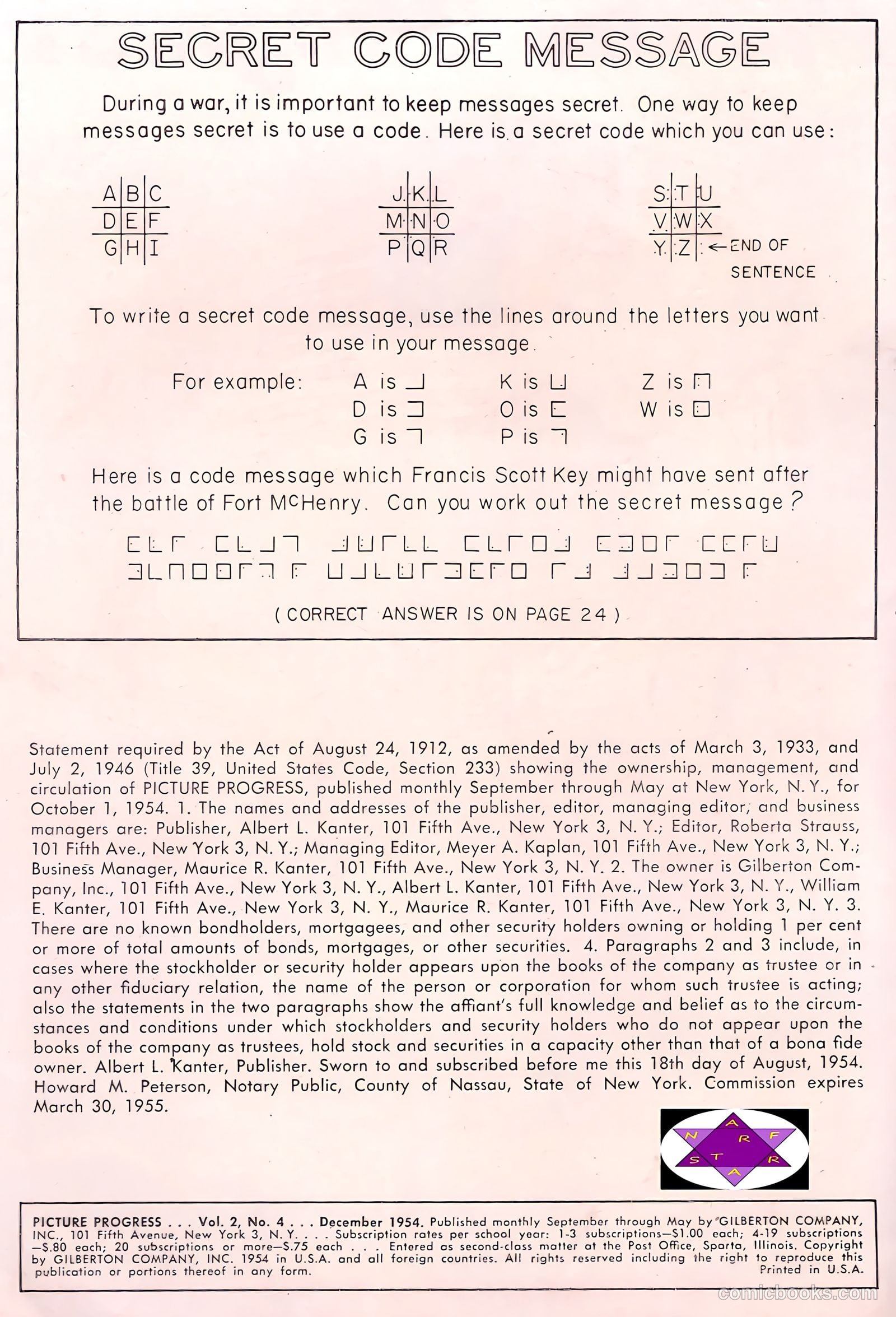 Picture Progress #4 (1954) — page 2 of 28