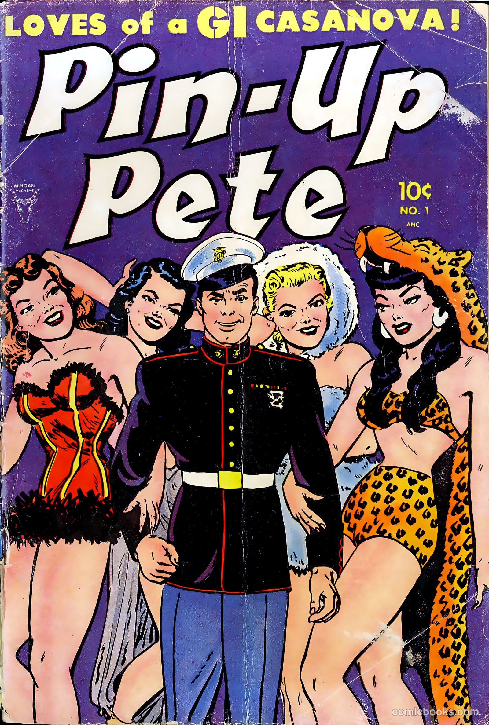 Pin-Up Pete #1 cover