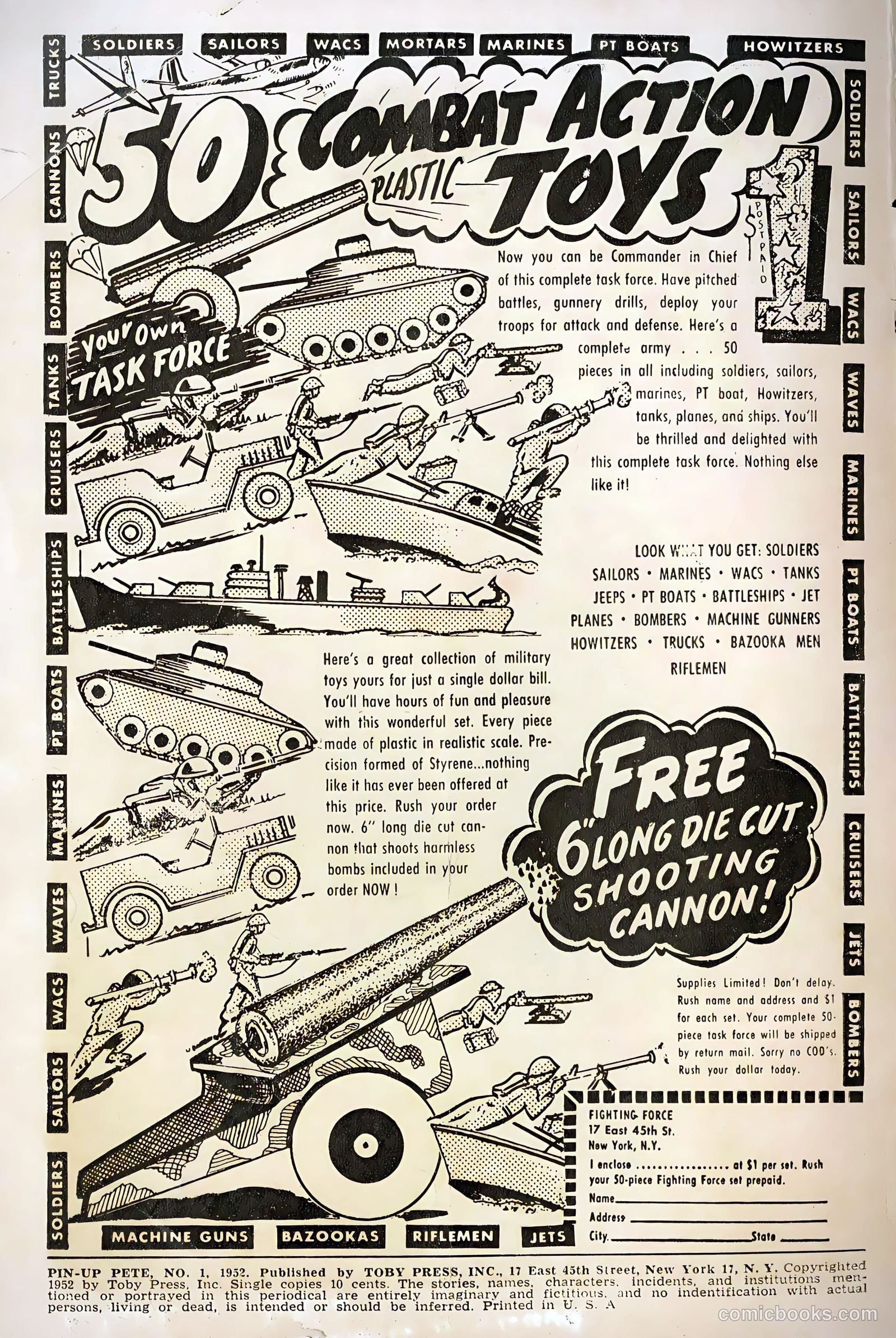 Pin-Up Pete #1 (1952) — page 2 of 36