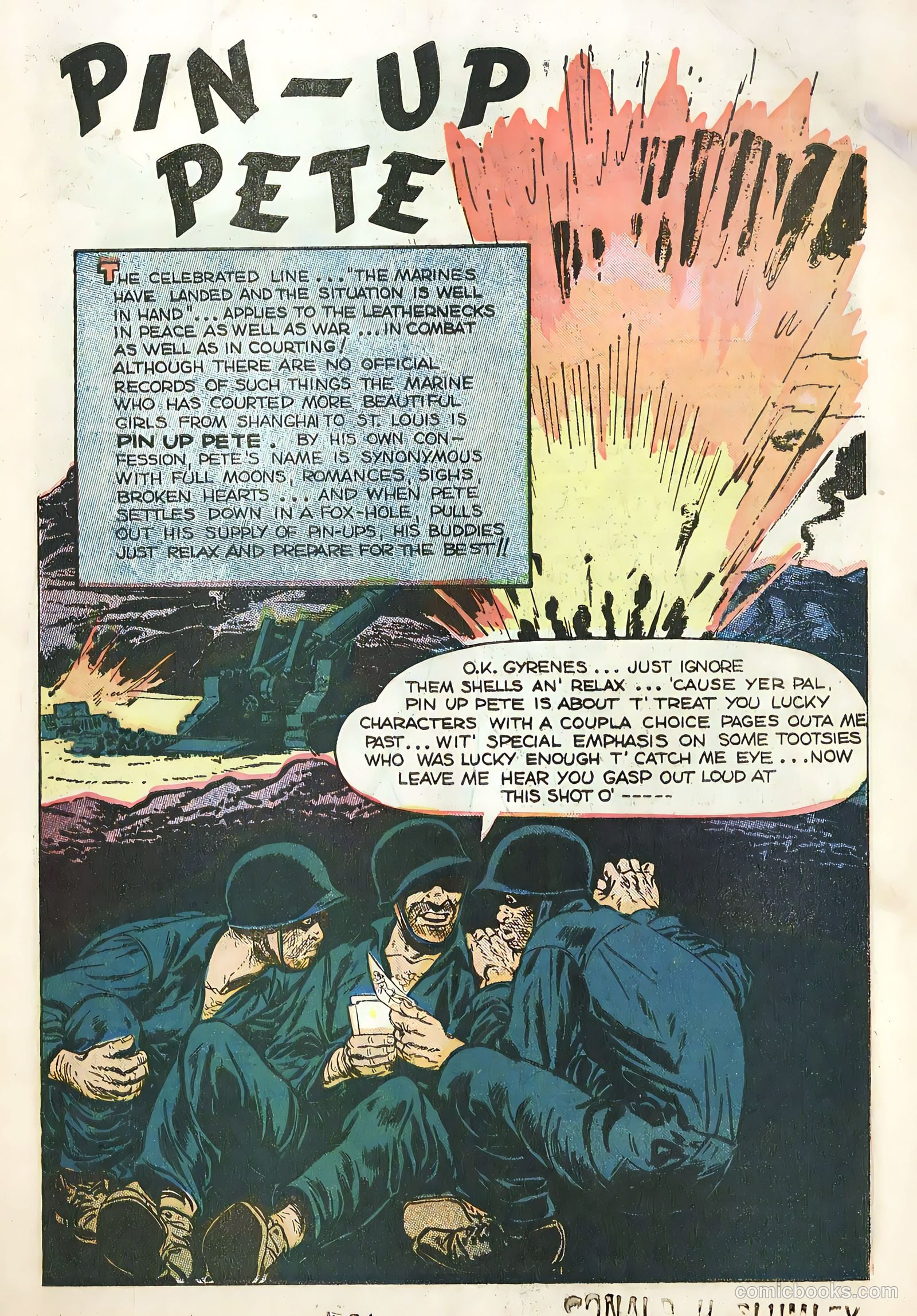 Pin-Up Pete #1 (1952) — page 3 of 36