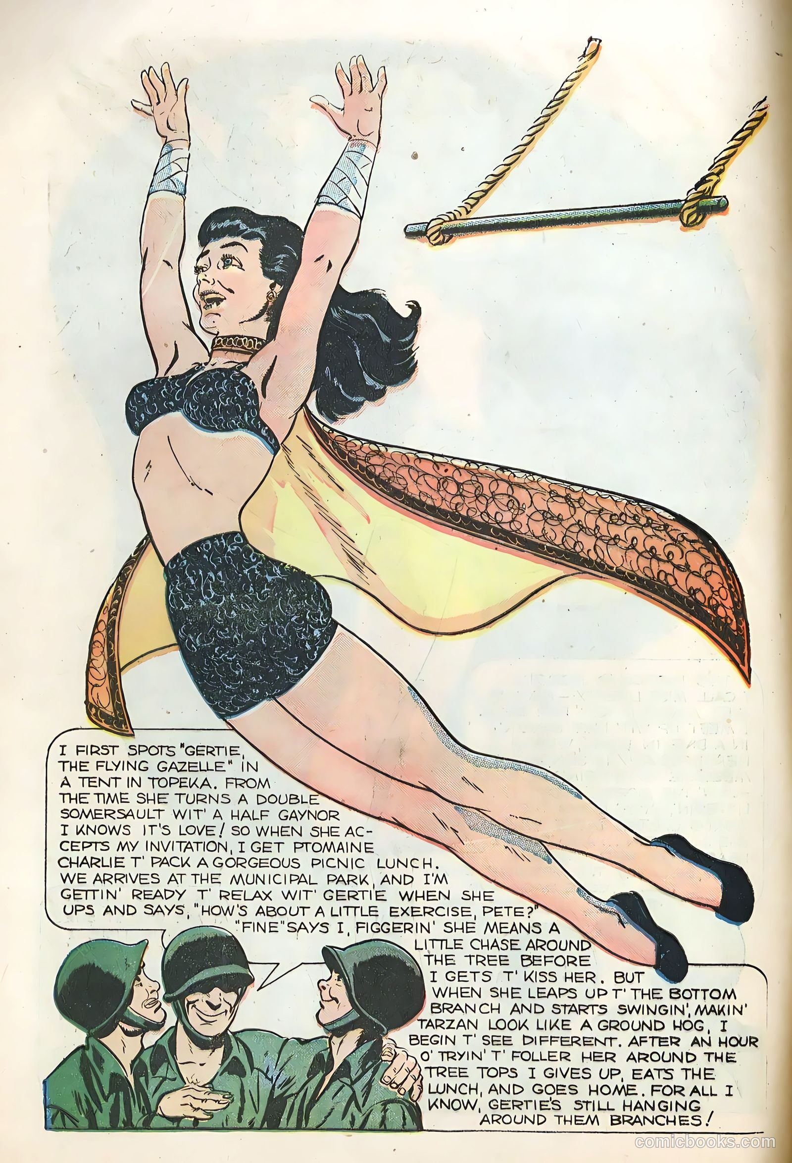 Pin-Up Pete #1 (1952) — page 6 of 36