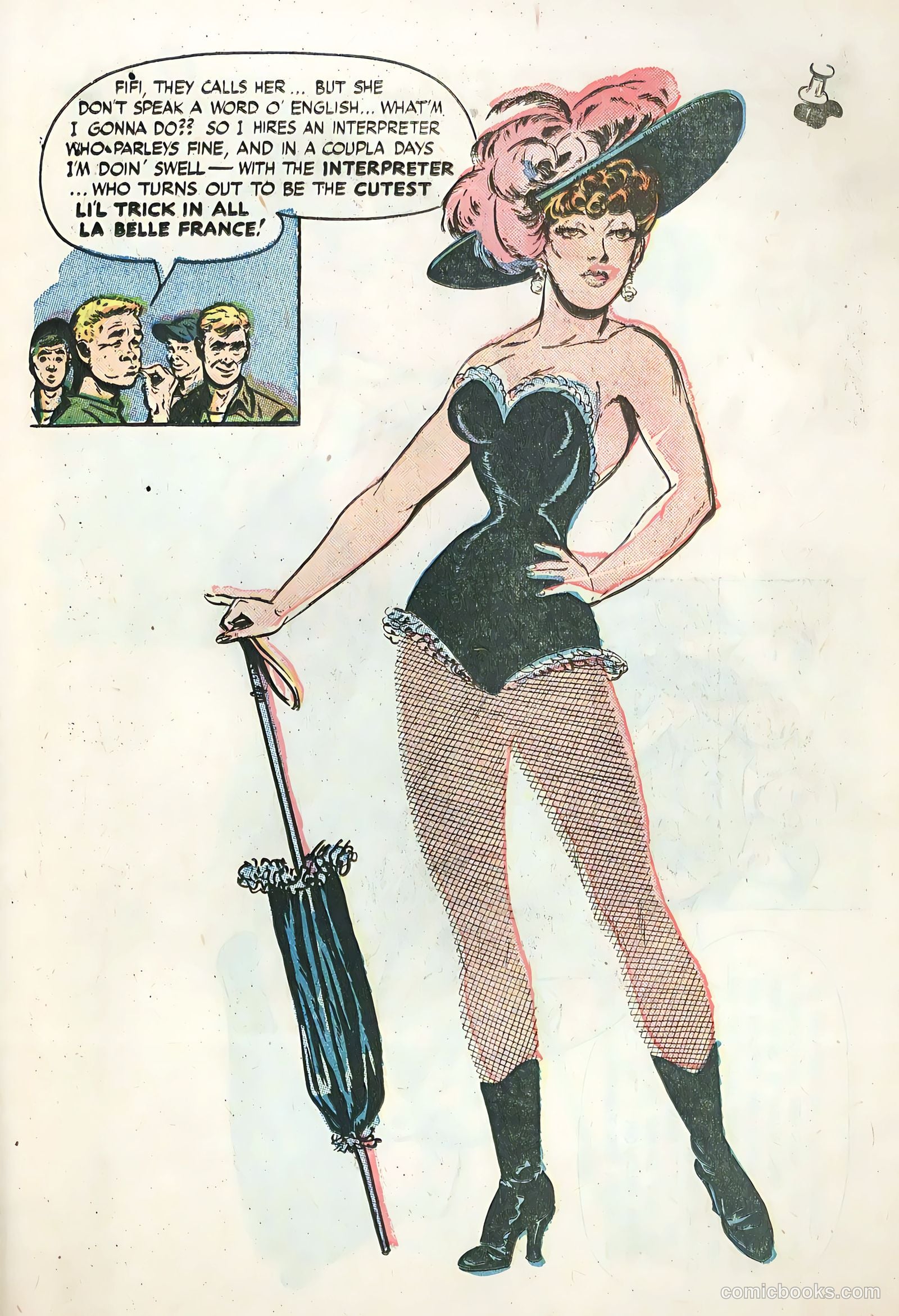 Pin-Up Pete #1 (1952) — page 21 of 36