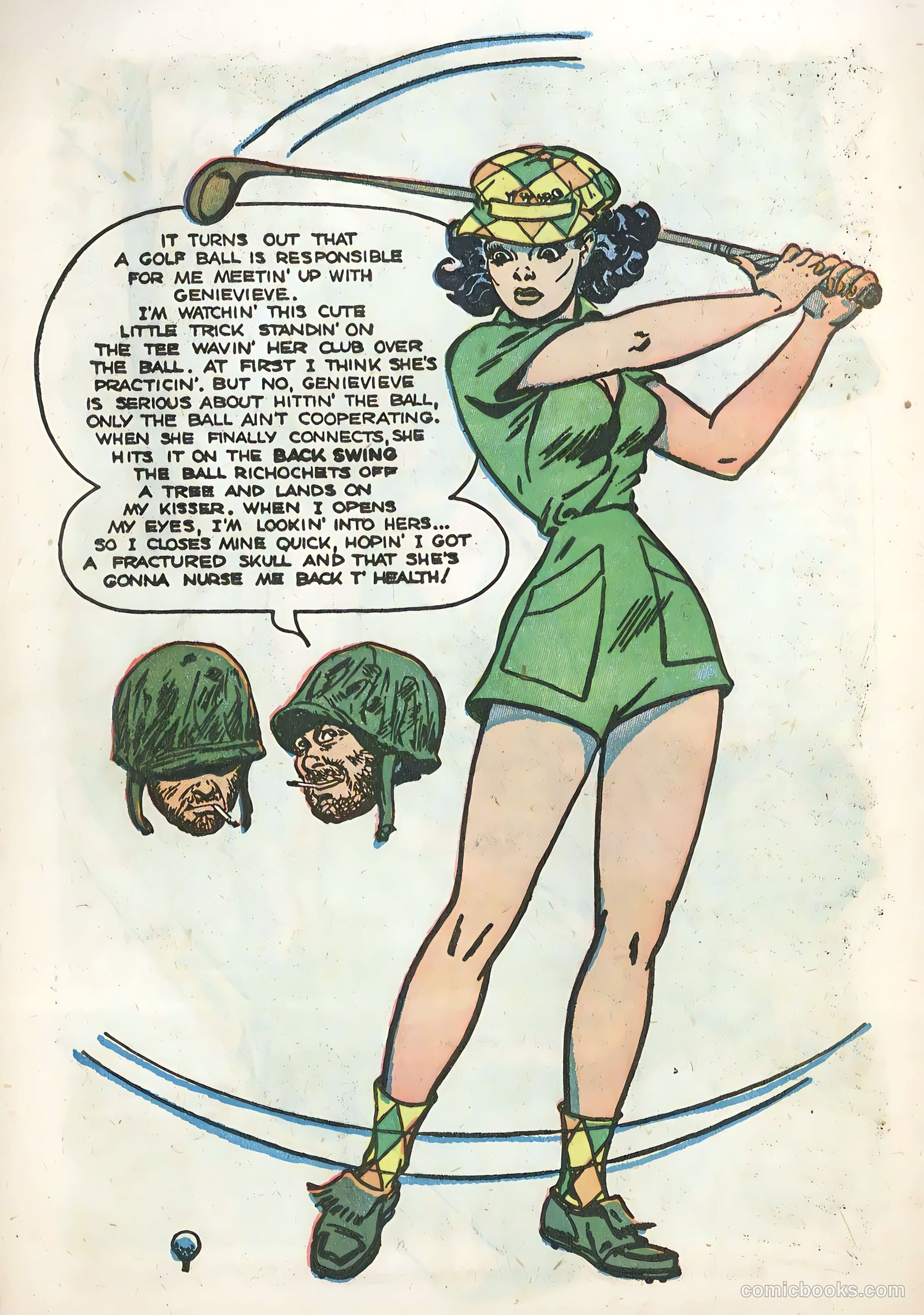 Pin-Up Pete #1 (1952) — page 28 of 36
