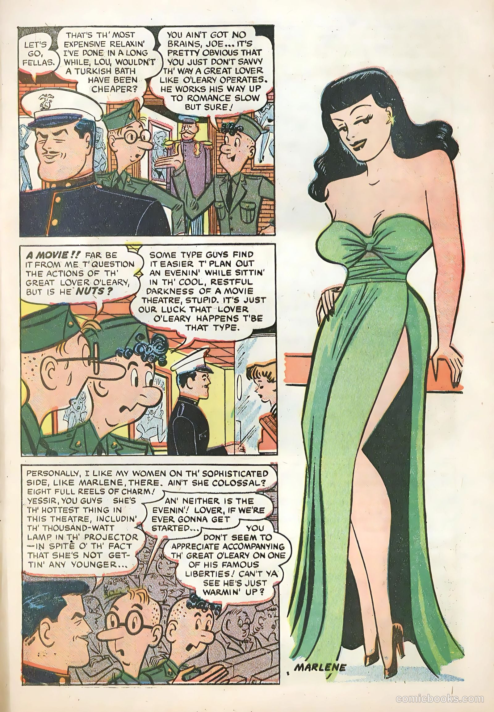 Pin-Up Pete #1 (1952) — page 33 of 36