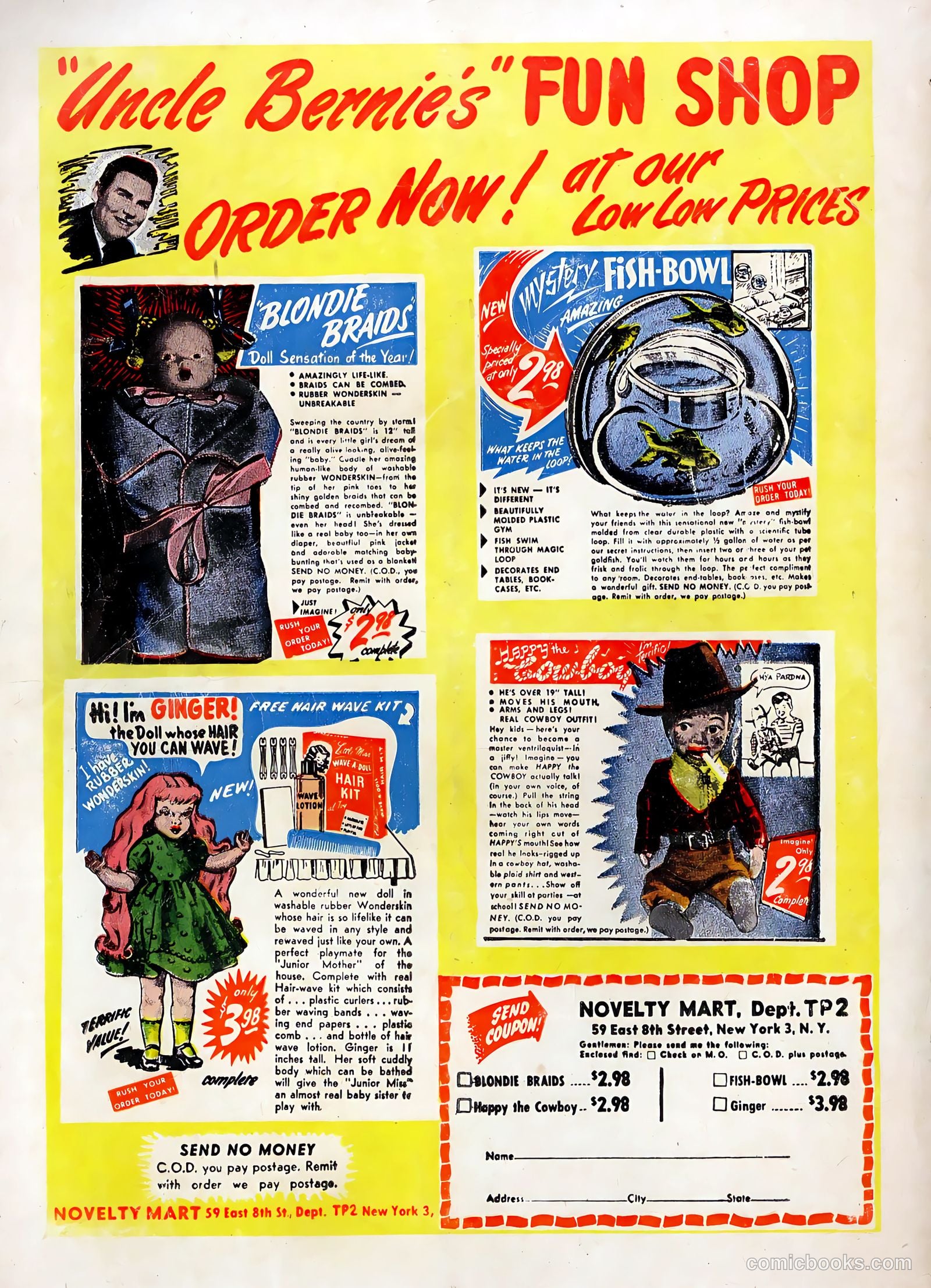 Pin-Up Pete #1 (1952) — page 36 of 36
